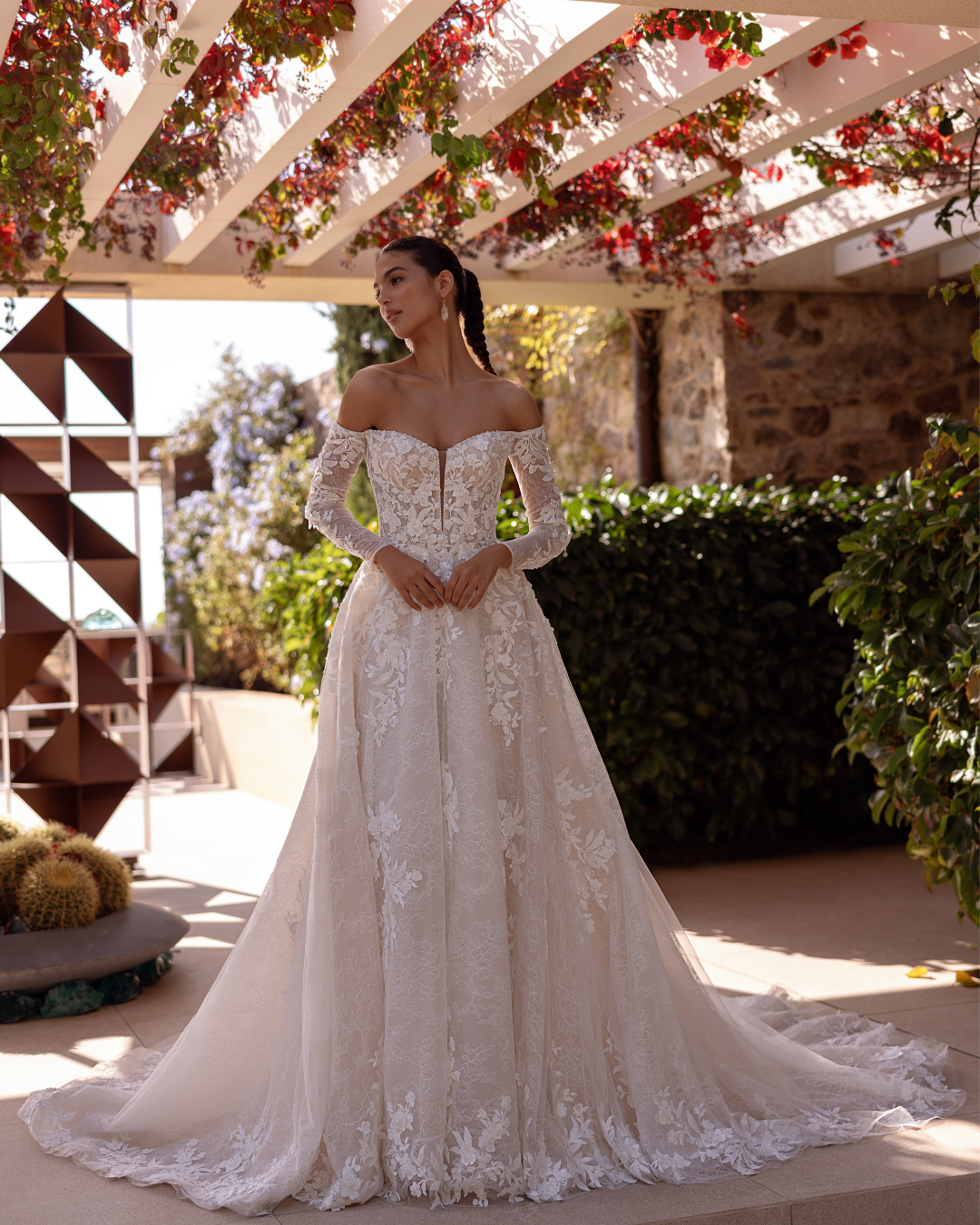 Demetrios at Melange de Blanc bridal dress 23