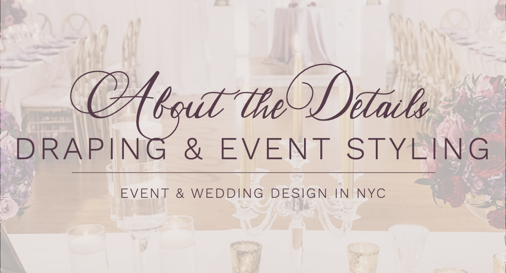 About The Details Draping and Event Styling Melange de Blanc Sponsor