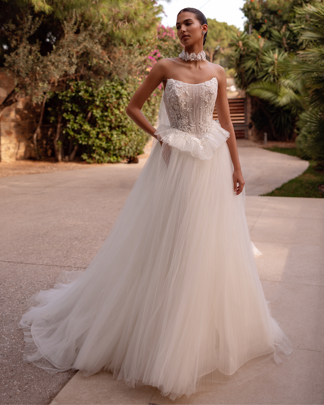 Demetrios at Melange de Blanc bridal dress 7