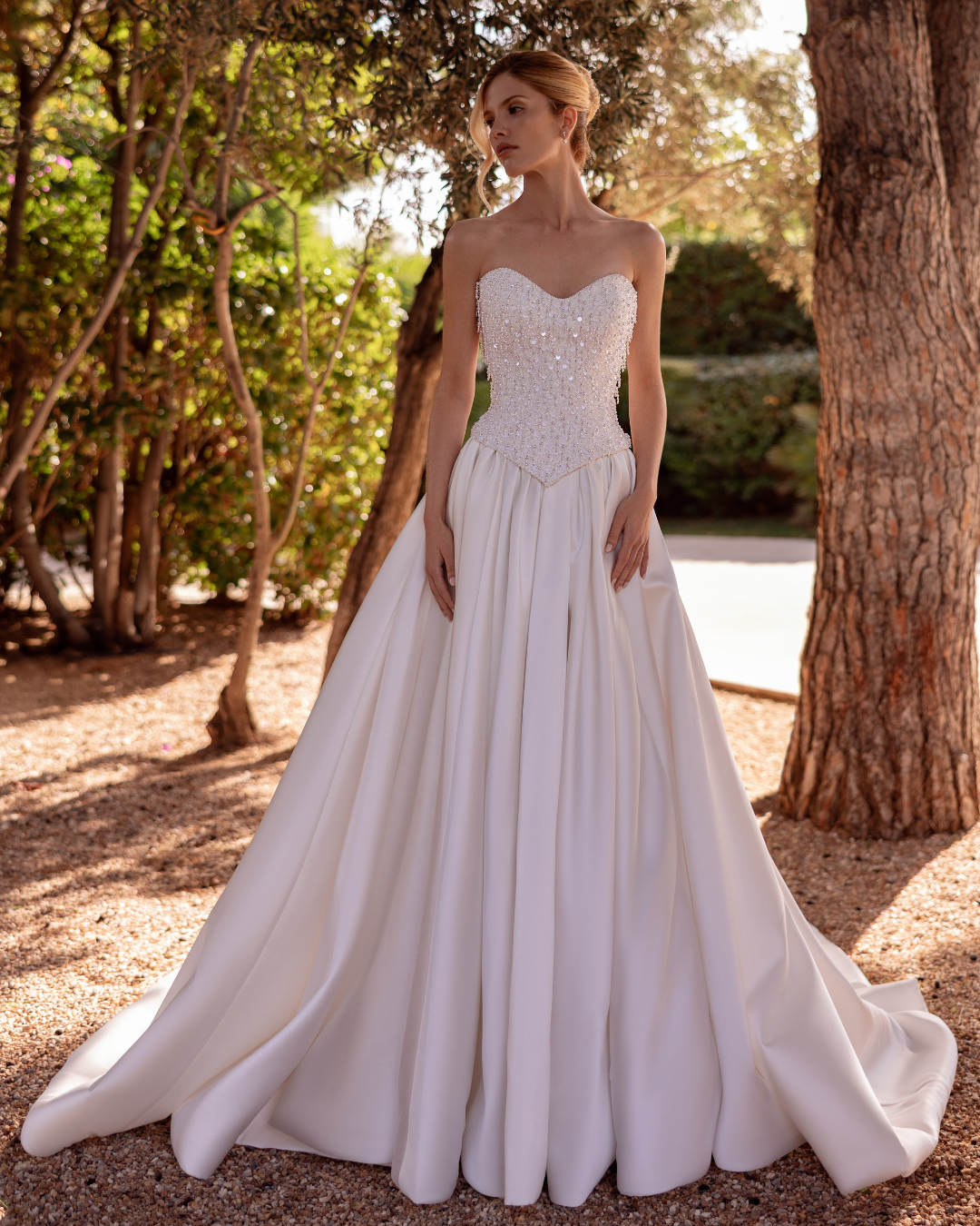 Demetrios at Melange de Blanc bridal dress 5
