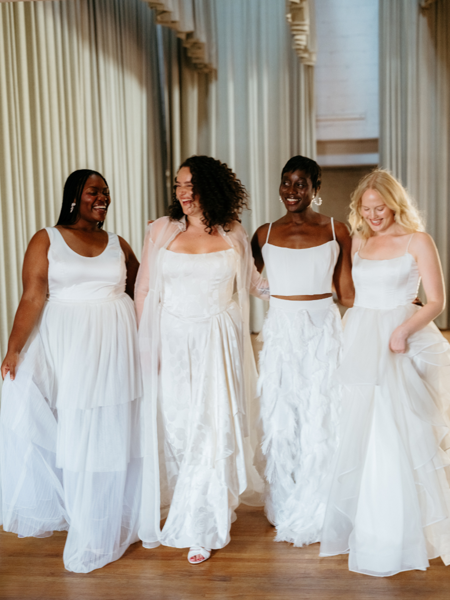 Loulette Bride at Melange de Blanc in New York