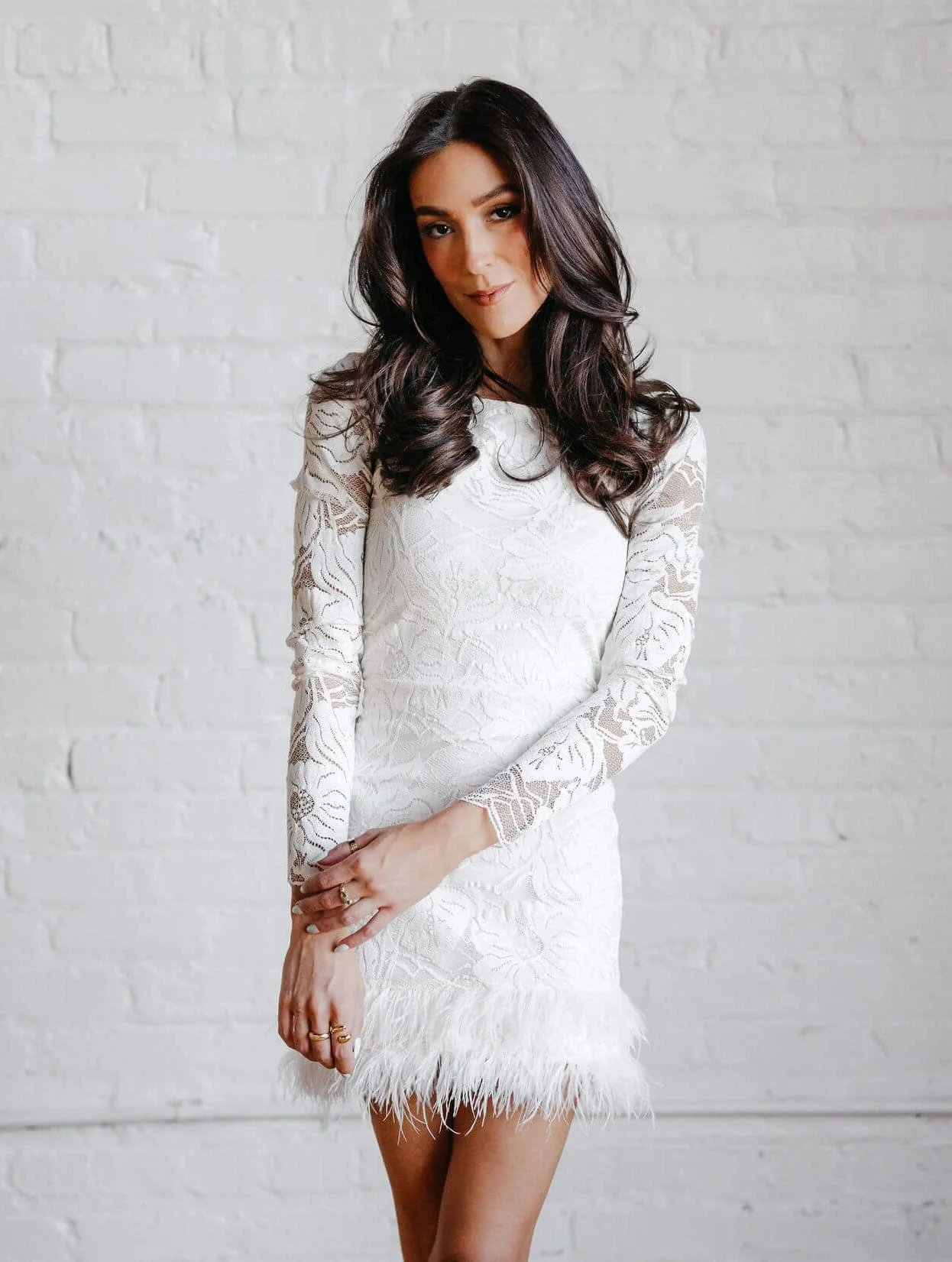 Lynn Lace Feather Dress by Samantha Wood_closeup.jpg