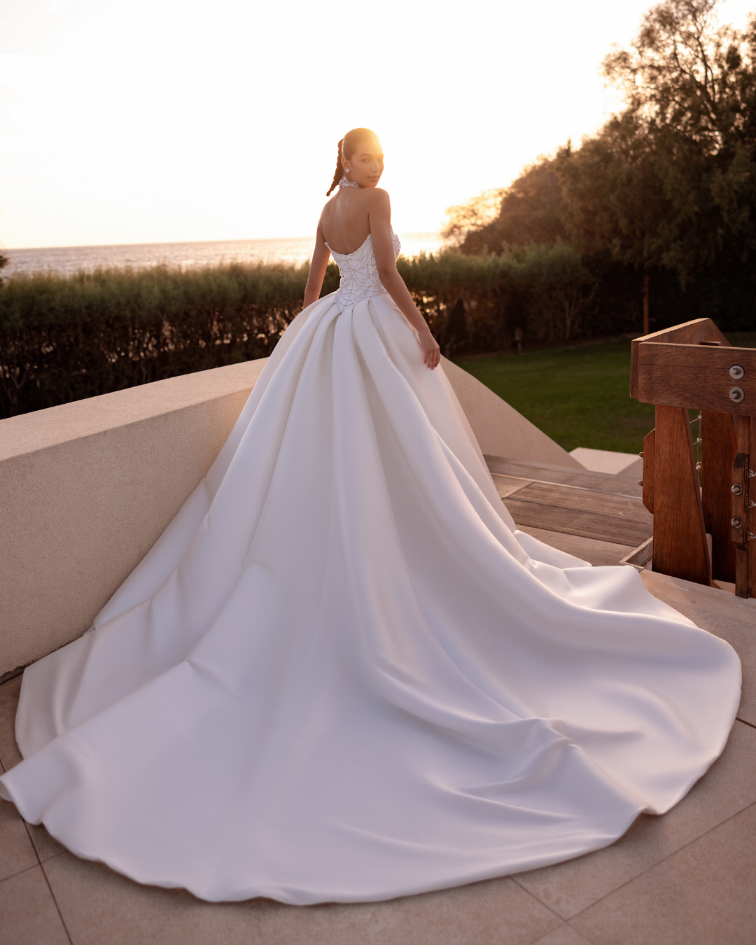 Demetrios at Melange de Blanc bridal dress 17