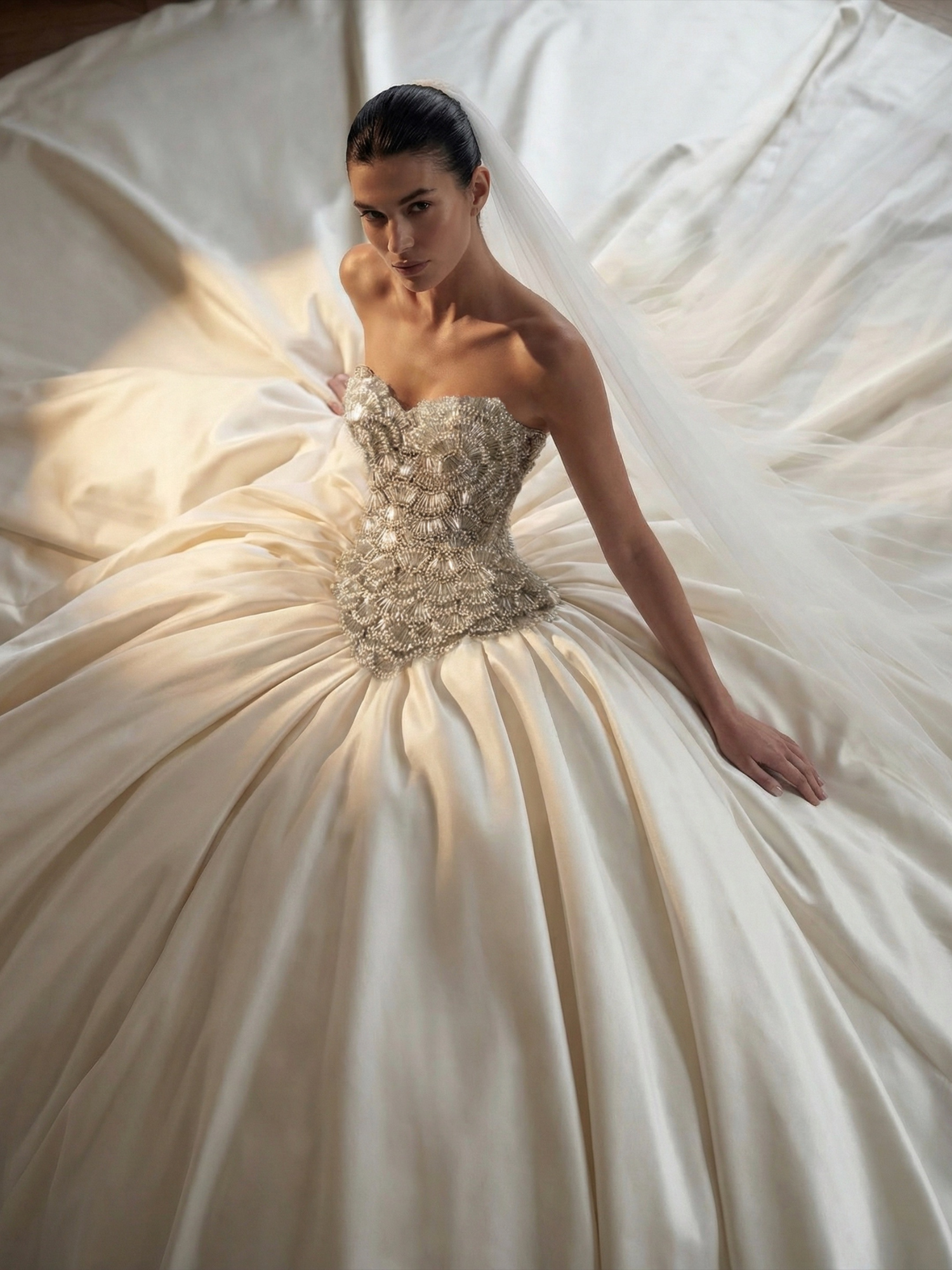 Maram Borhan at Melange de Blanc in New York