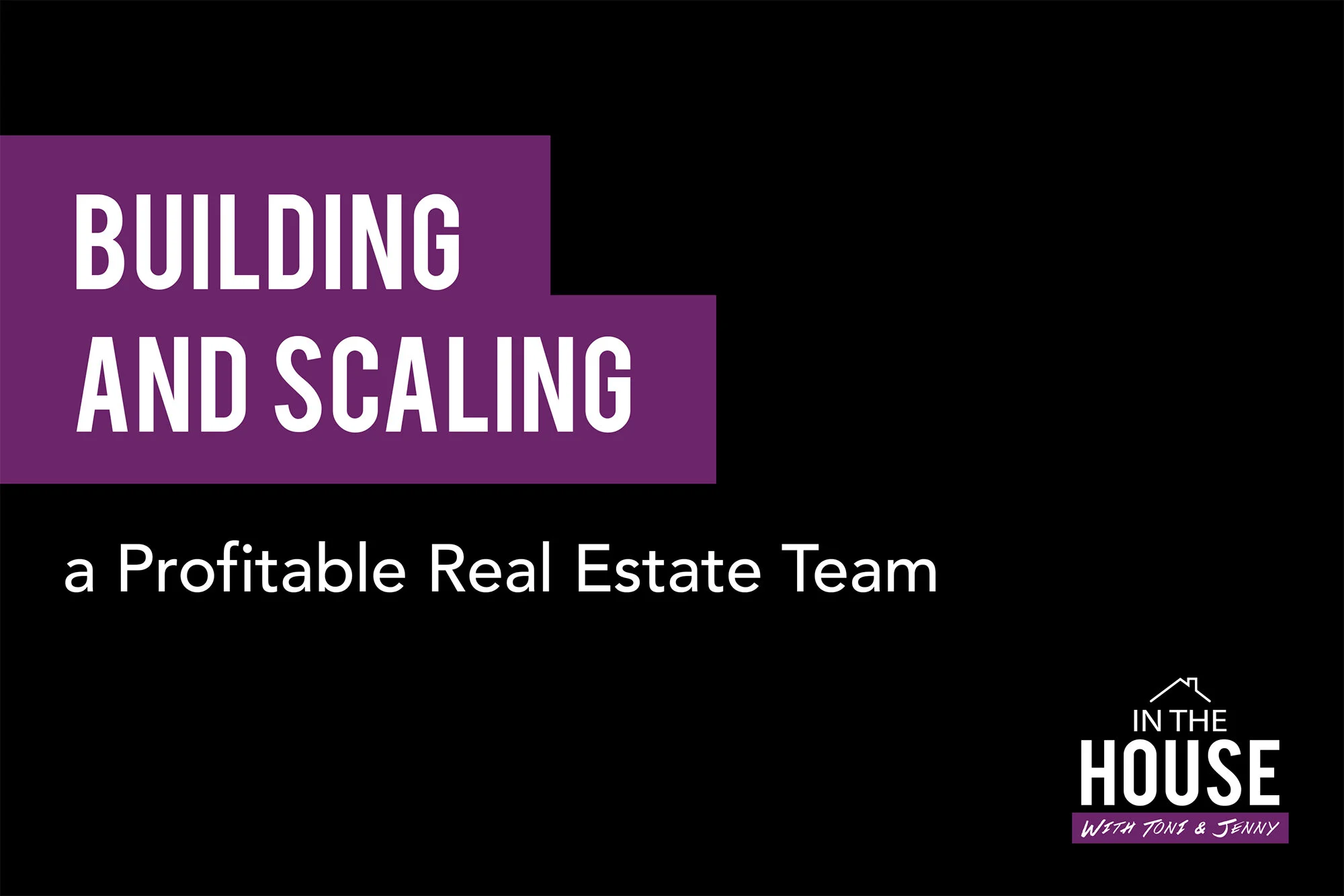 12. BUILDING AND SCALING