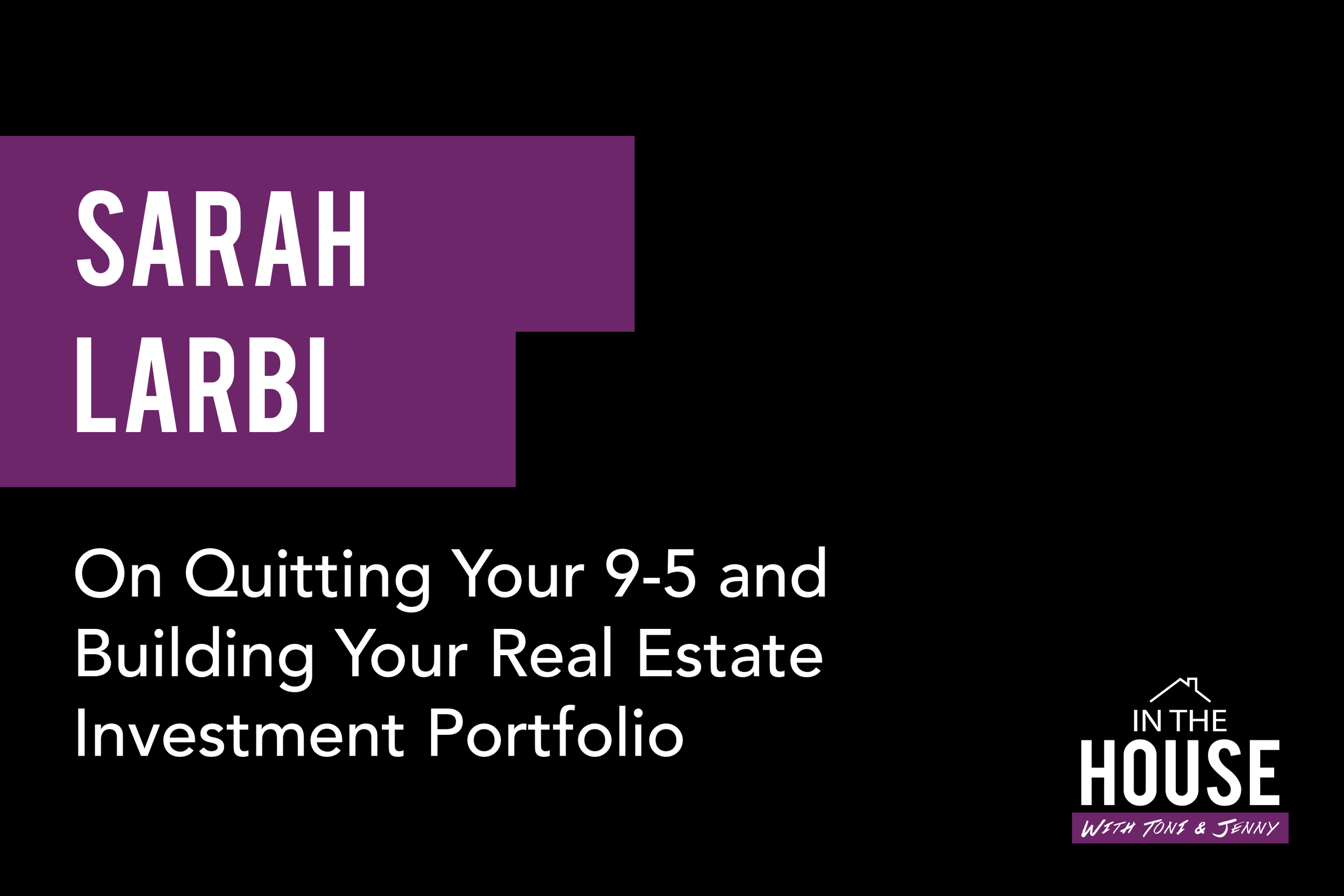 59. SARAH LARBI