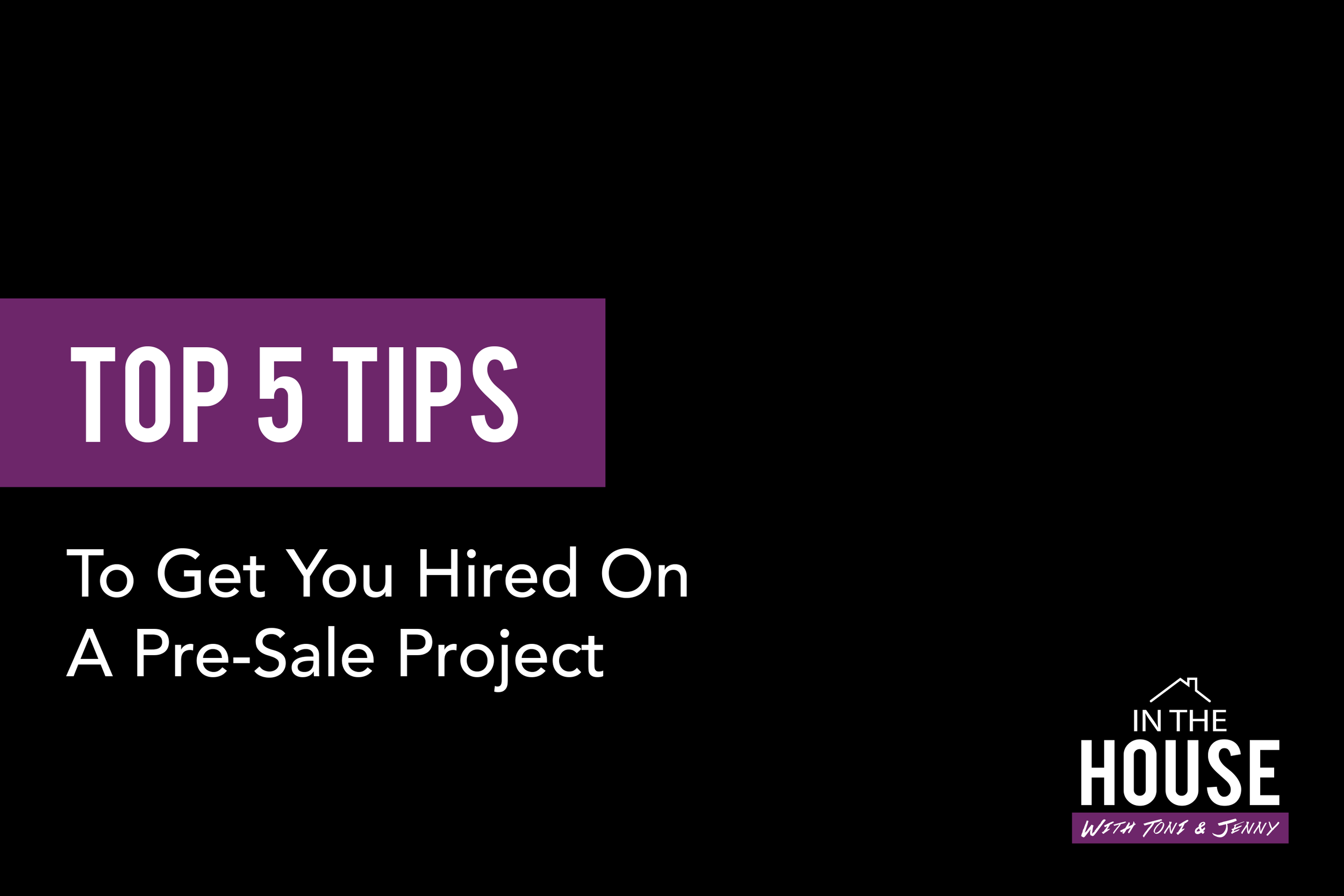 62. TOP 5 TIPS
