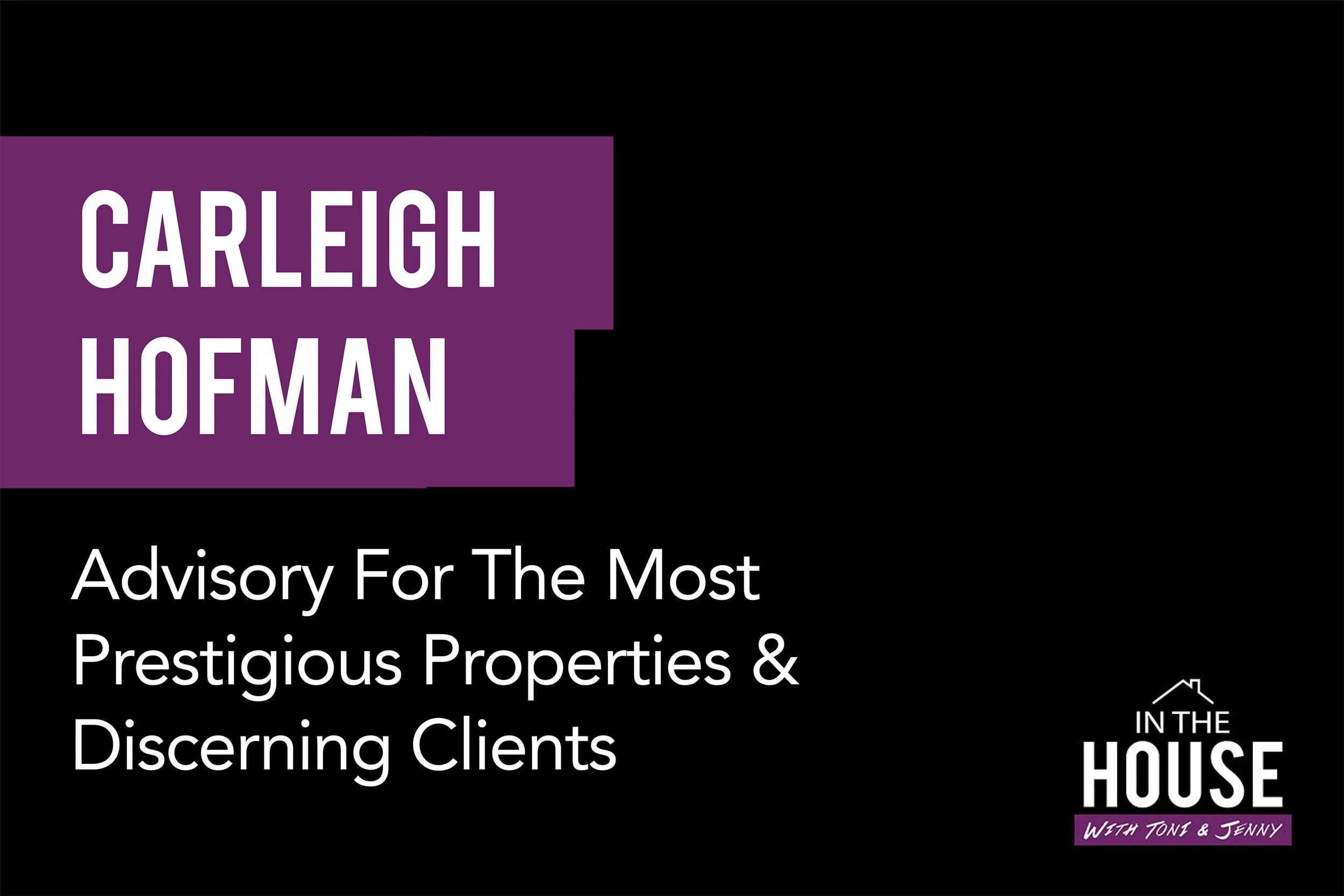101. CARLEIGH HOFMAN