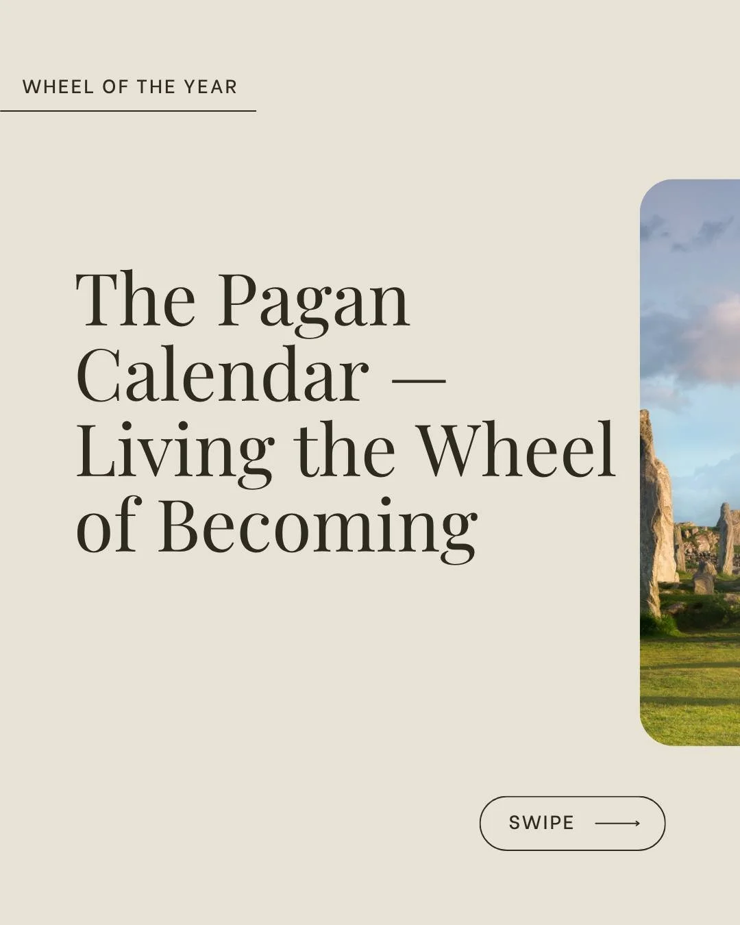 Our ancestors marked the dance of Earth, Moon, and Sun to stay in rhythm with the world that shaped them.

The Pagan Calendar is that remembrance - a map that shows how the same rhythm shaping the Earth also moves through you. 

Read The Pagan Calend