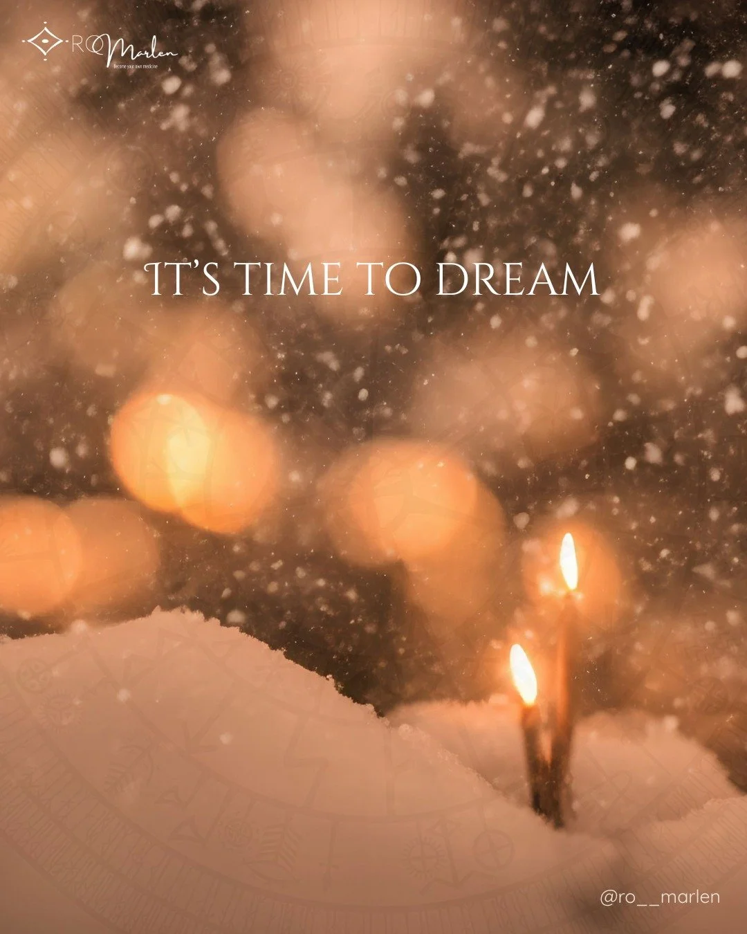 Our earth-honoring European ancestors knew these nights between Solstice and Christmas Eve as sacred time - the pause before the Sun begins its ascent, when the veils between worlds is thinnest and the breath of the Earth stills.

They finished their