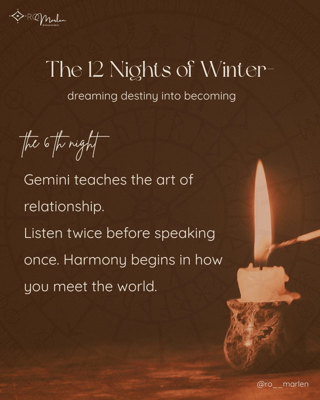 The Twelve Nights of Winter are an ancient span of consecrated time - the pause between the old year and the new, when the Sun rests in the underworld, and the dreaming world speaks most clearly.
Each night mirrors one lunar month of the coming year,