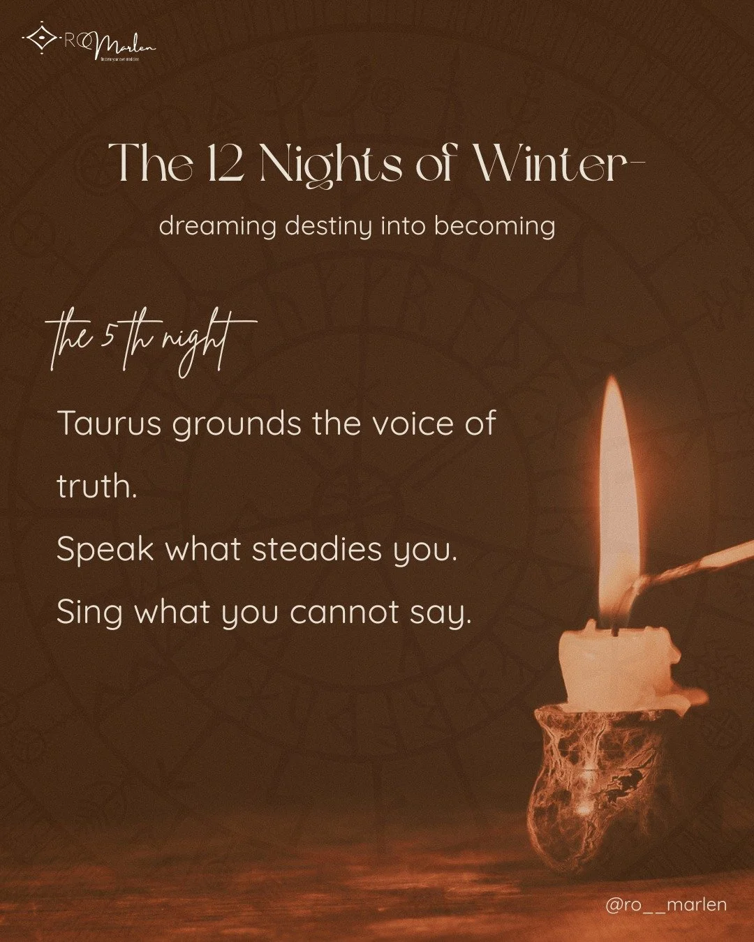 The Twelve Nights of Winter are an ancient span of consecrated time - the pause between the old year and the new, when the Sun rests in the underworld, and the dreaming world speaks most clearly.
Each night mirrors one lunar month of the coming year,