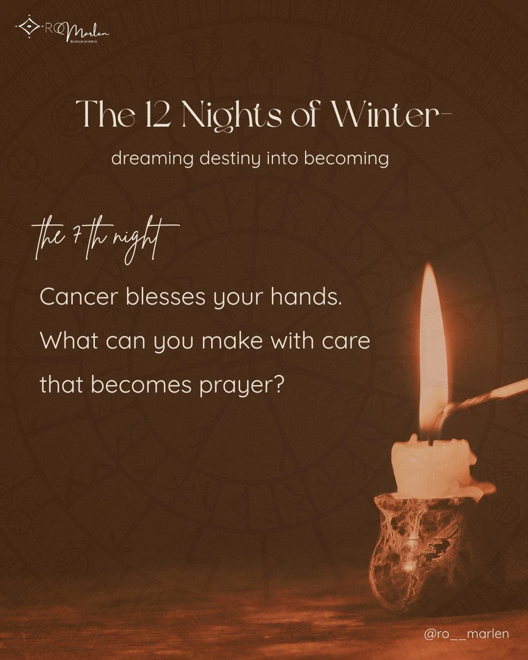The Twelve Nights of Winter are an ancient span of consecrated time - the pause between the old year and the new, when the Sun rests in the underworld, and the dreaming world speaks most clearly.
Each night mirrors one lunar month of the coming year,