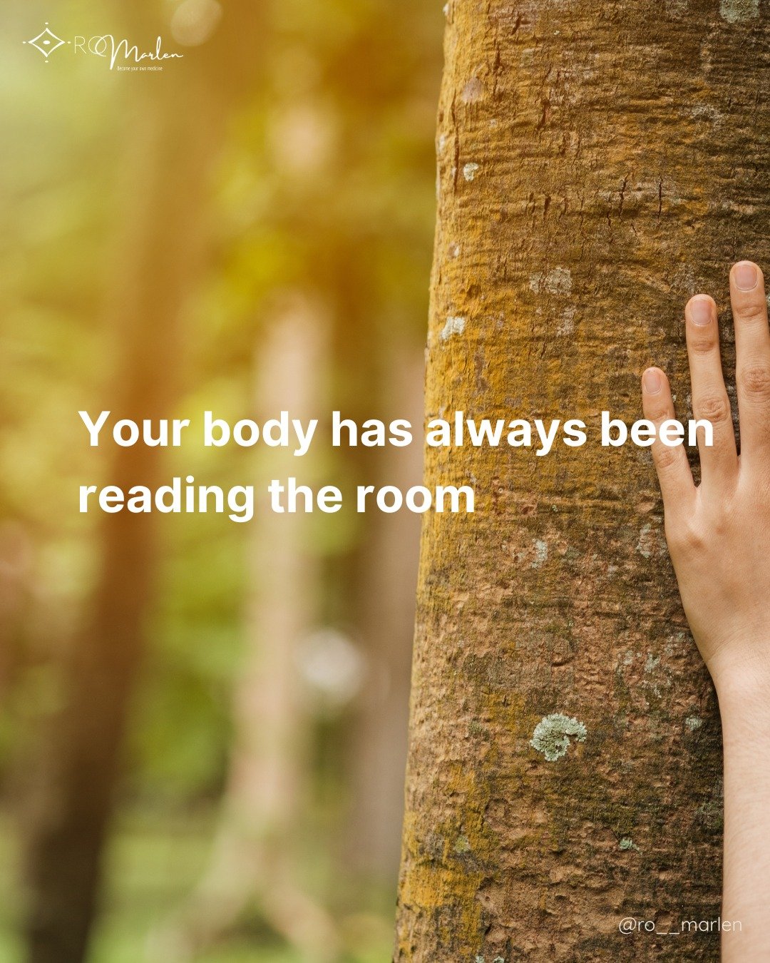 There is a particular kind of knowing that arrives before the explanation does.

The room tightens, and your body registers it before anyone speaks. A season turns, and your sleep shifts before the weather catches up. You sense what is forming in a r