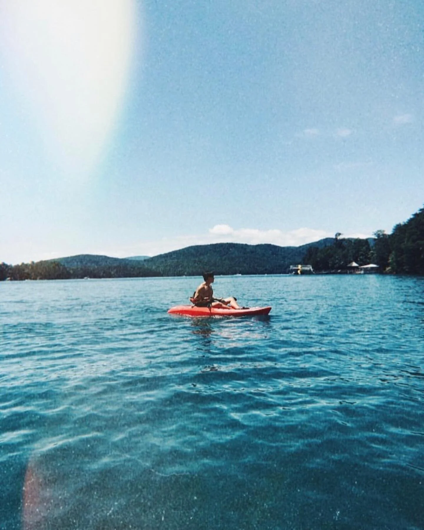 Kayaking at Lake Blue Ridge! Thank you @colinrwilliams_  for sharing!