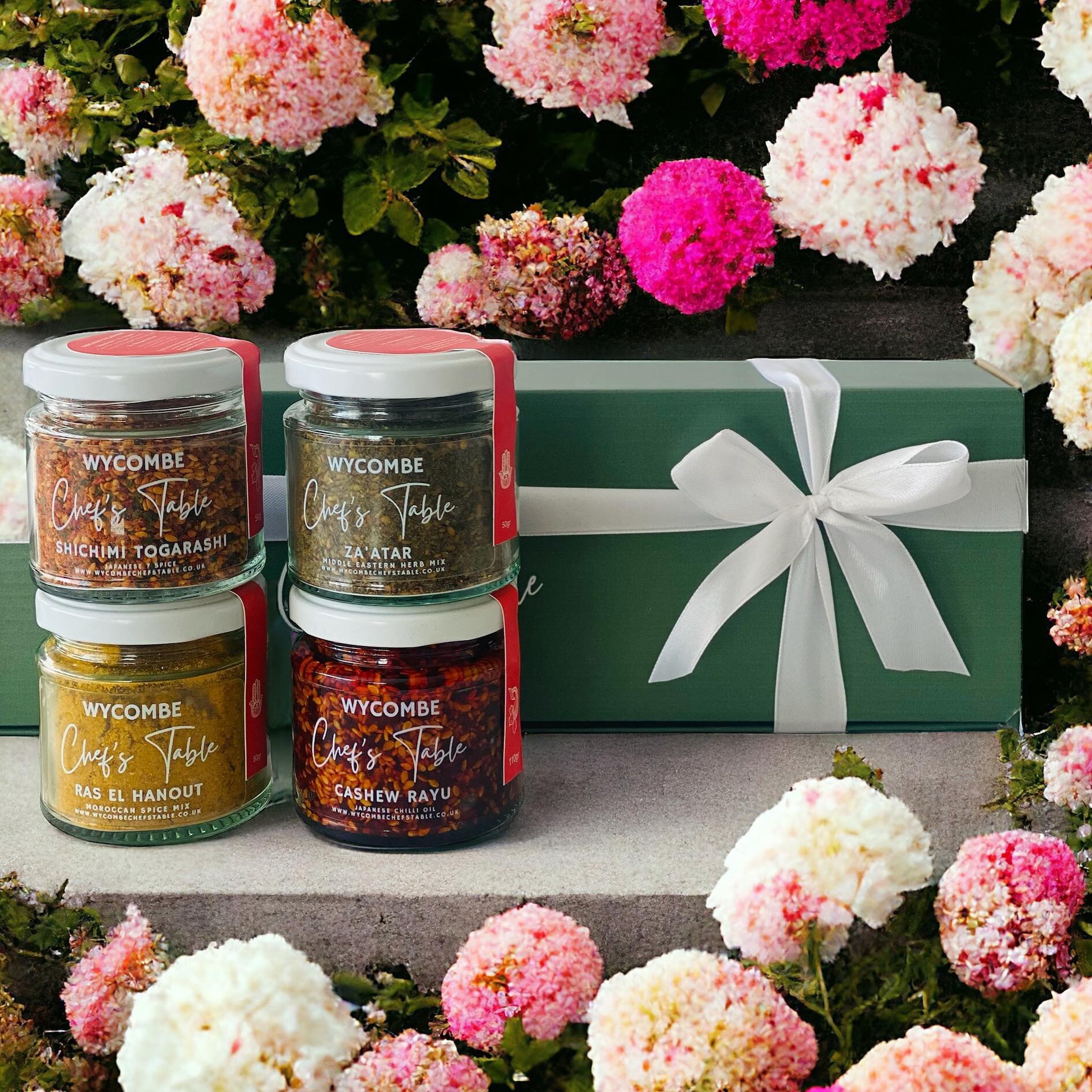 Give a gift of flavours this Mother&rsquo;s Day.

Choose from Japanese and Middle Eastern spices for Mother&rsquo;s Day or make your own box. 

You can offer a culinary journey that will delight her taste buds and inspire her to create flavorful dish