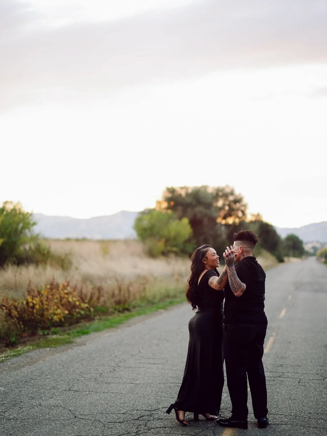 My ❤️ is FULL! Such a fun pre wedding engagement session for my SISTER and her fiance before the big day tomorrow. Thank you @michellejacksonnyc for capturing these amazing portraits the night before! Giving my sister away and walking her down the ai