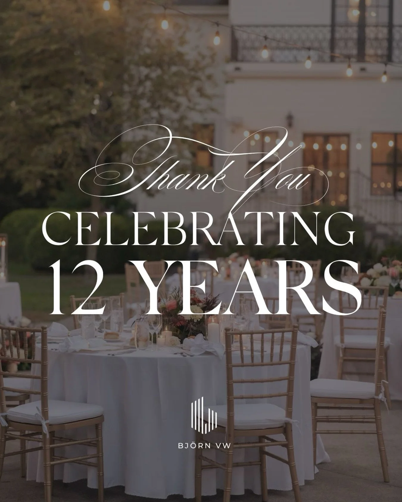 Today marks a major milestone - 12 years of Bj&ouml;rn VW Events. I'm overwhelmed with gratitude and emotion as I reflect on this journey. Initially, I wasn't sure I'd survive 5 years, given the unpredictability of entrepreneurship and the event indu