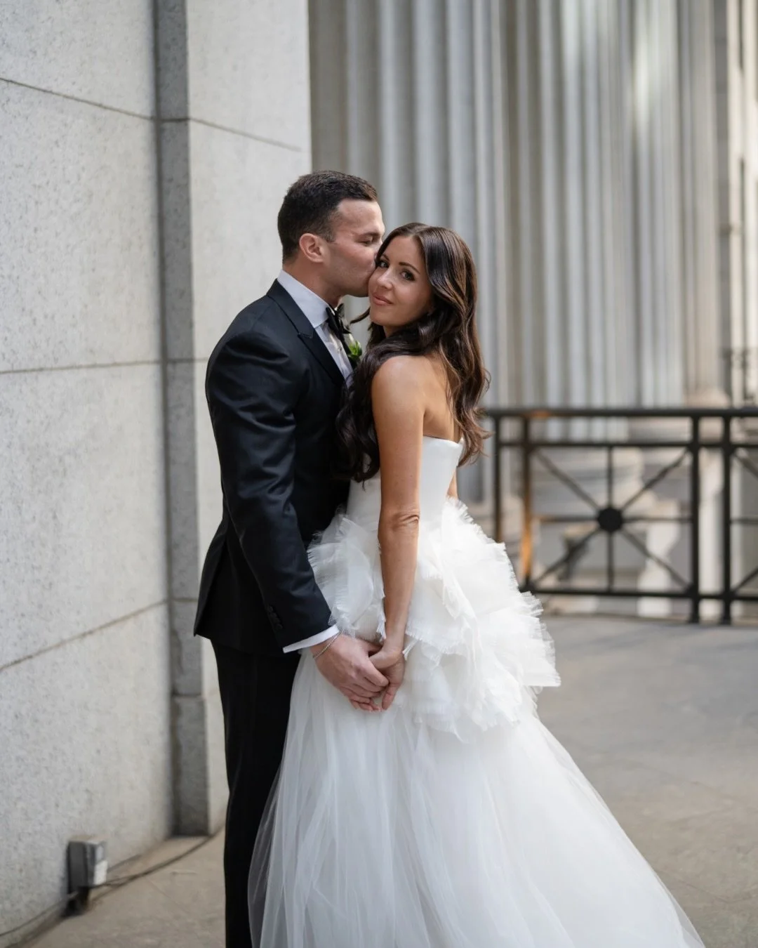 That time @colberm &amp; @altmensch brought Wall Street to a standstill with their unforgettable wedding celebration. The atmosphere was electric, and I'm getting emotional just thinking about it. Looking back on their entire wedding weekend, I'm bea