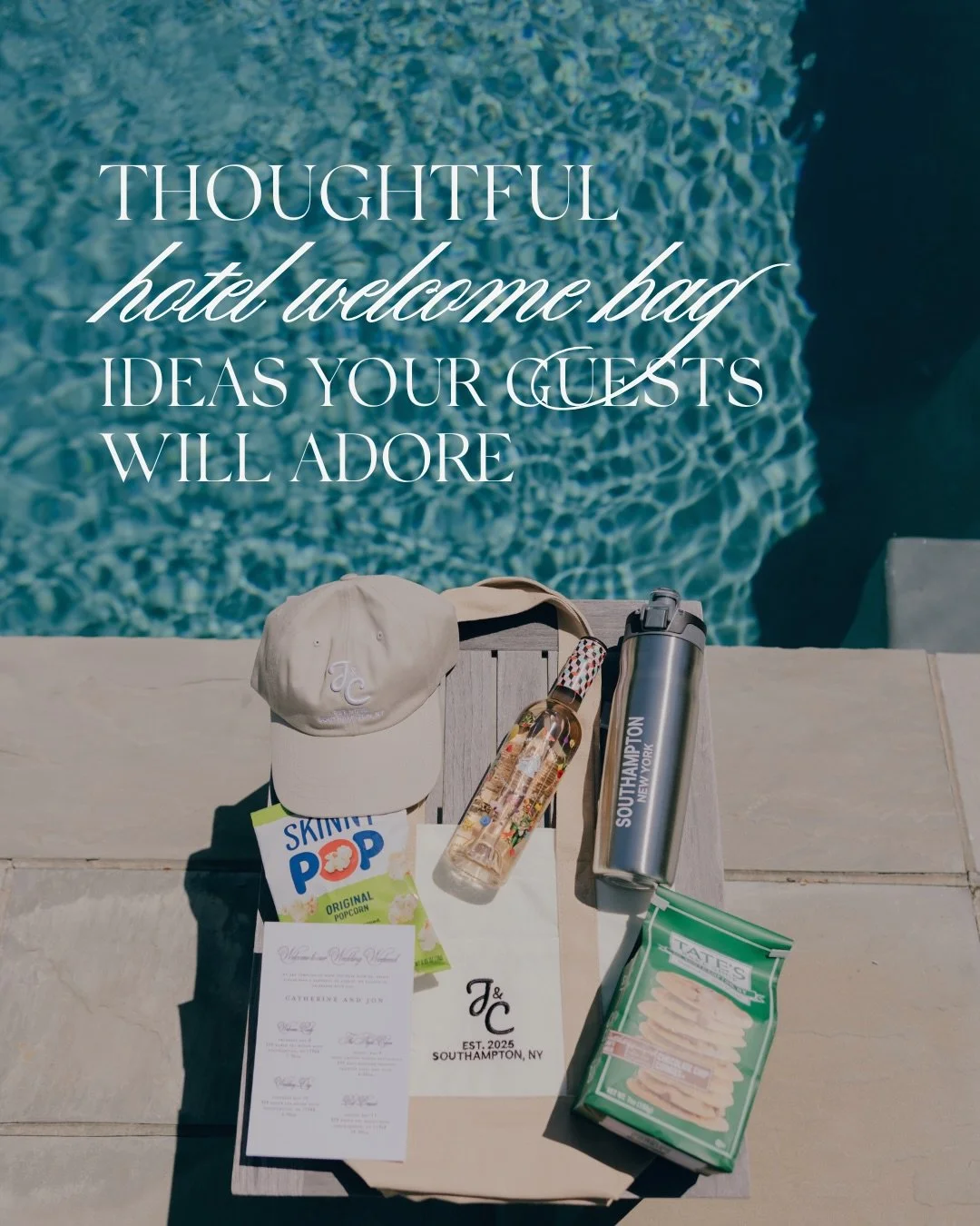 Thoughtful HOTEL WELCOME GIFT BAGS your WEDDING GUESTS will adore! 

When it comes to hotel welcome gift bags, creativity and thoughtfulness go a long way in making guests feel truly special. A well-curated welcome gift bag can set the tone for the e