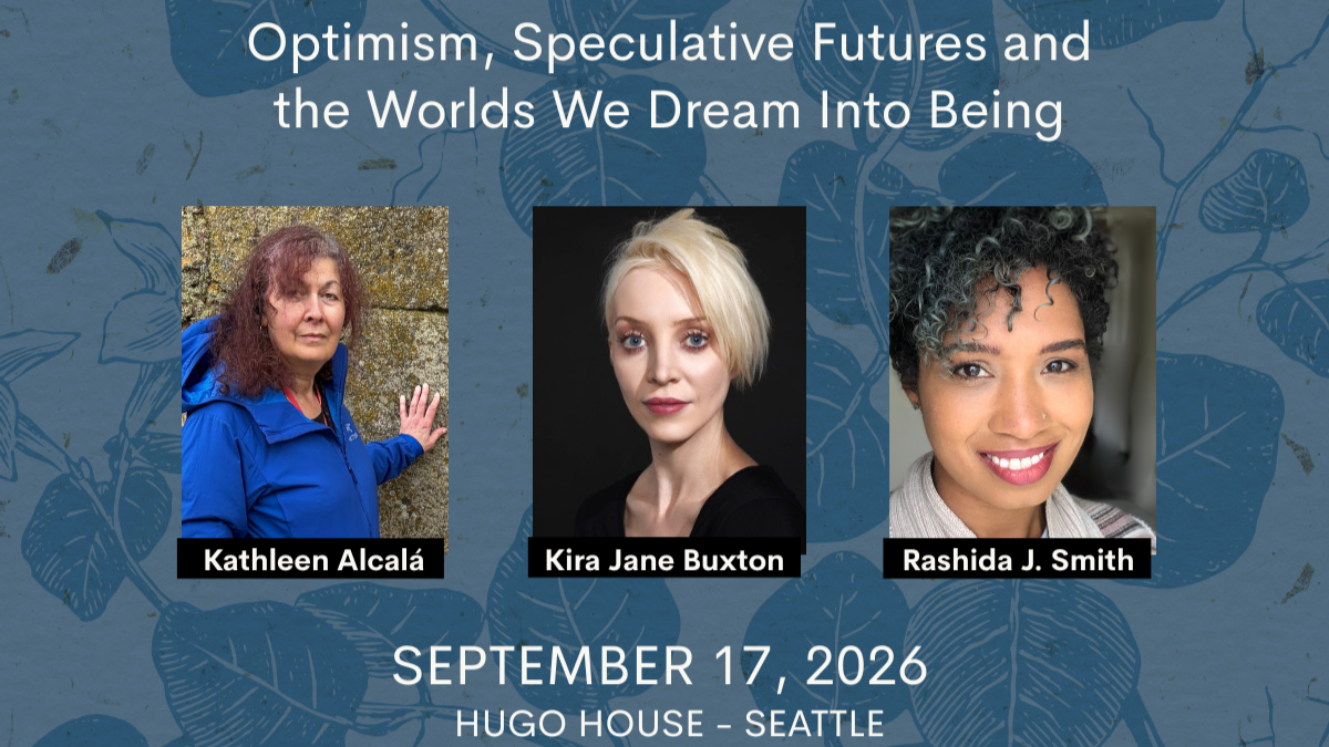 Meet our Great Minds Panelists: Kathleen Alcalá, Kira Jane Buxton, and Rashida J. Smith