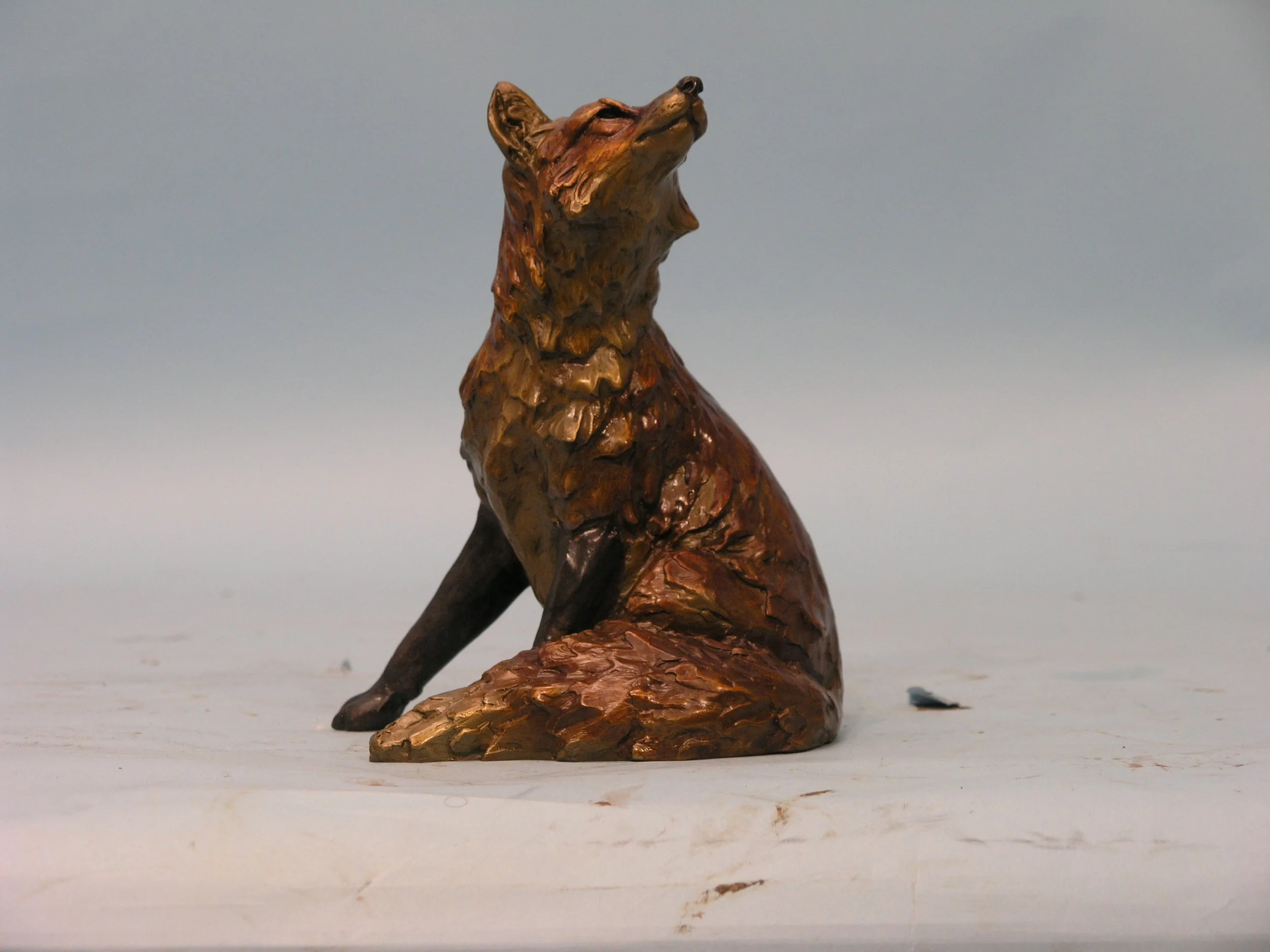 Fox on Alert II by David Turner