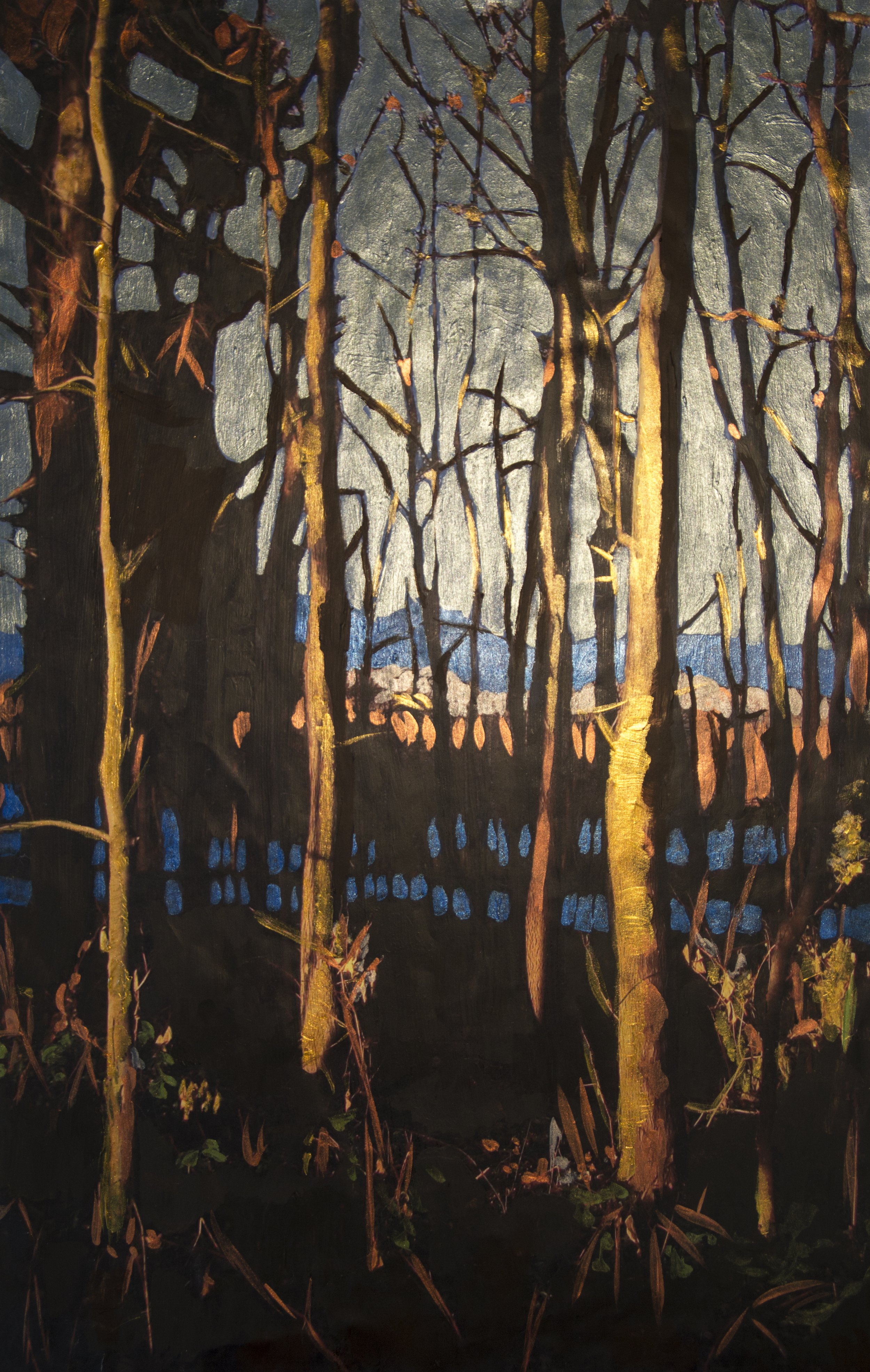 "Metallic Light Series II" by Maureen Bennett