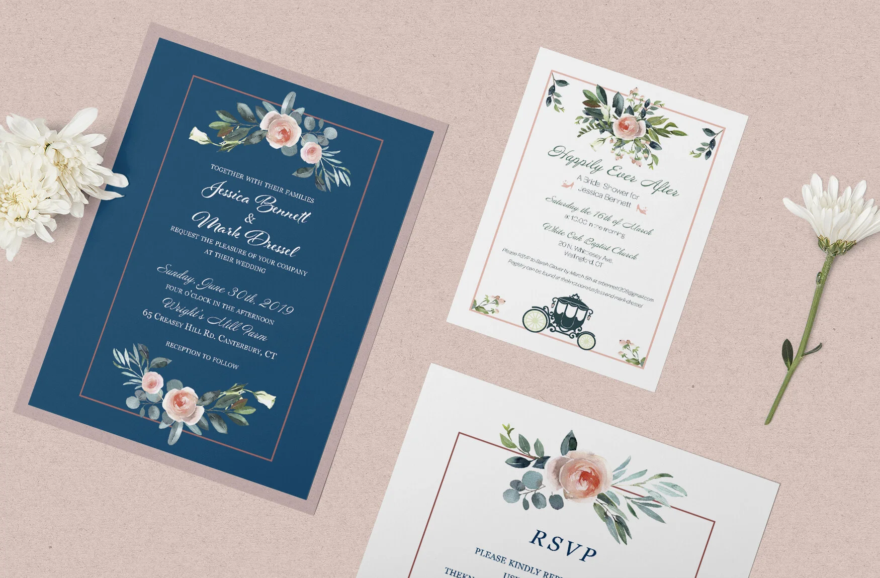 Wedding Invitation Set