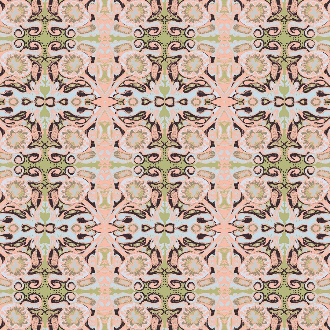 Sunbleached Tile - shell pink