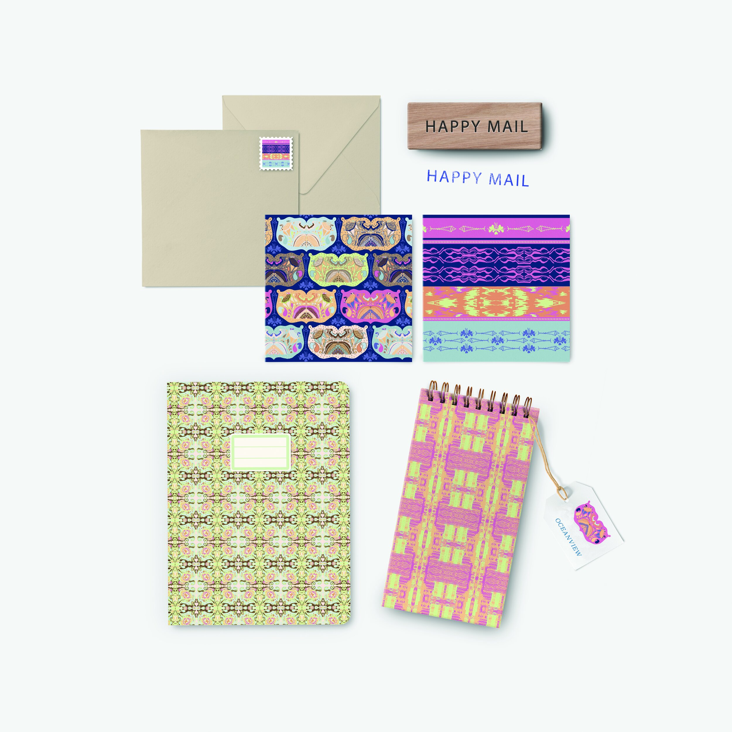 Oceanview stationery 1