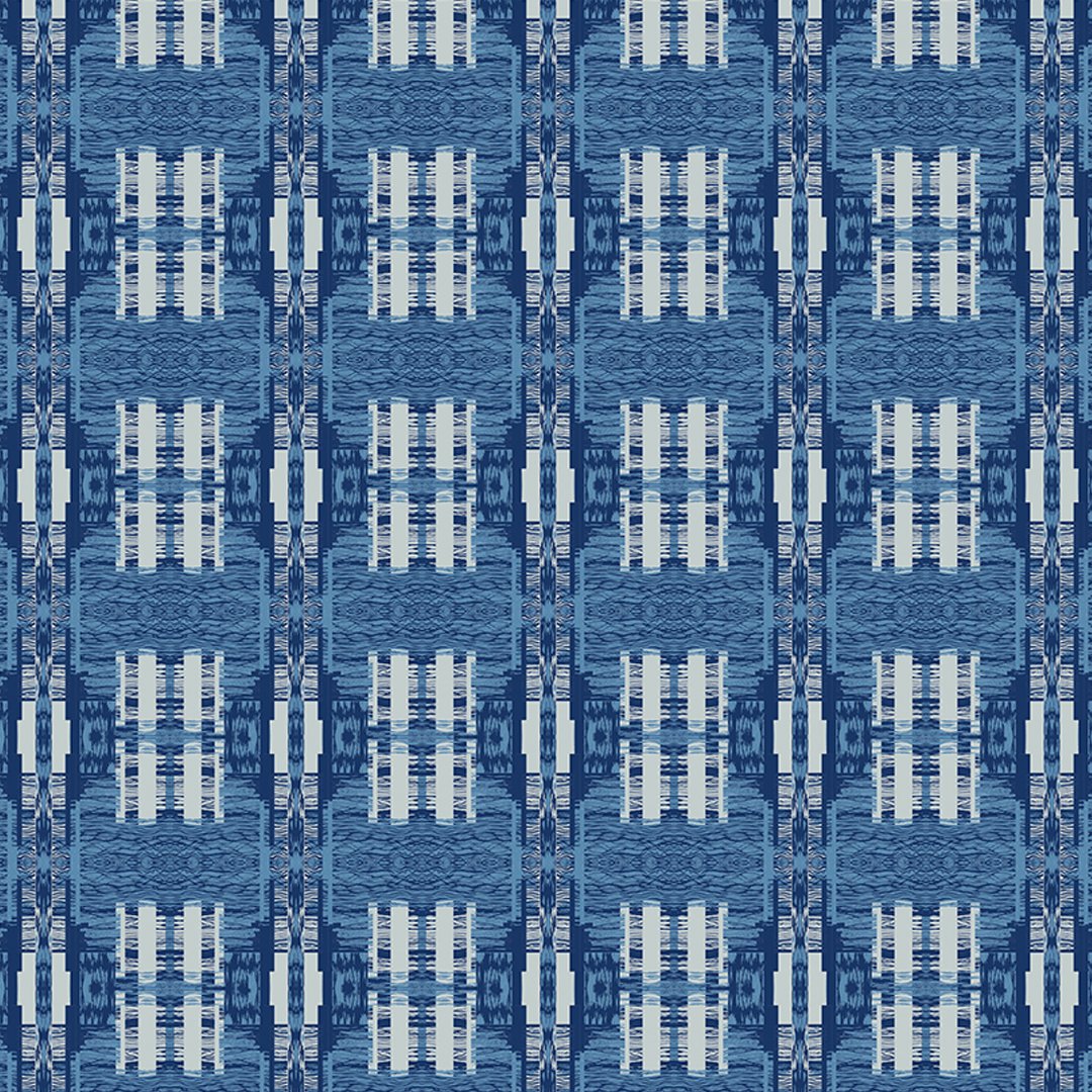 Woven Waves - blue