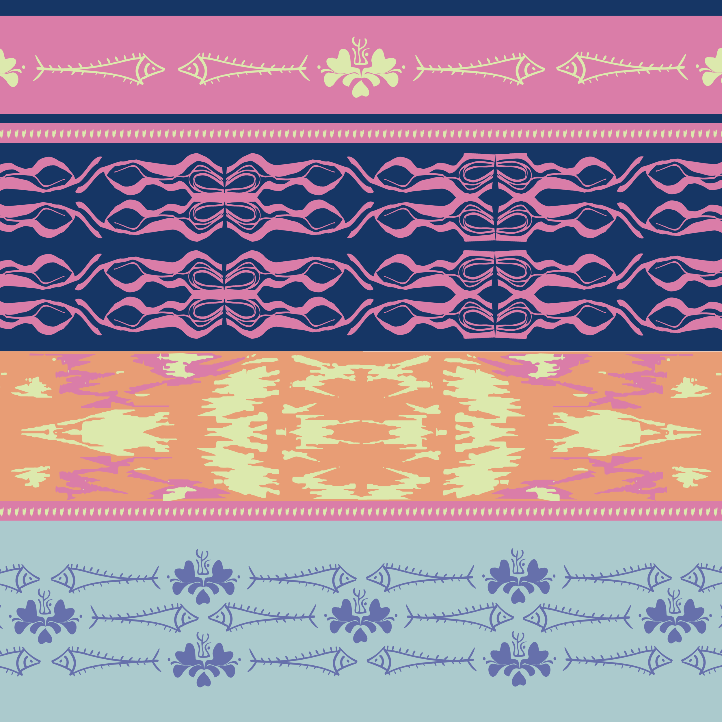 Oceanview Trim - pink