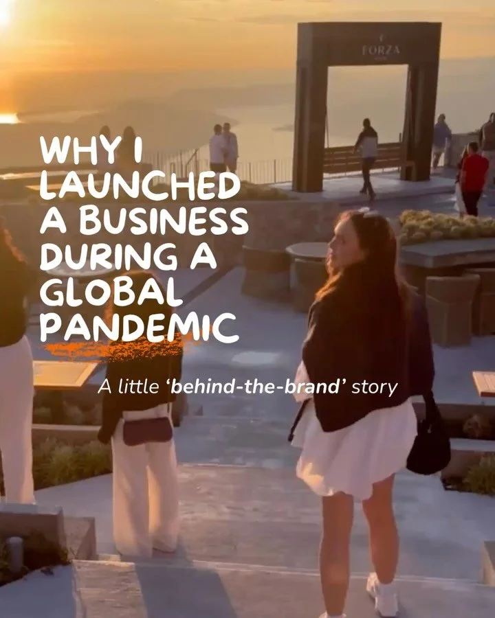 Starting a biz during a global pandemic - not exactly textbook - but since it&rsquo;s the final day of our birthday month (5 years, hip hip hooray 🥂), I figured it&rsquo;s time to tell the story properly: the what, the why, the how&hellip;

Swipe fo