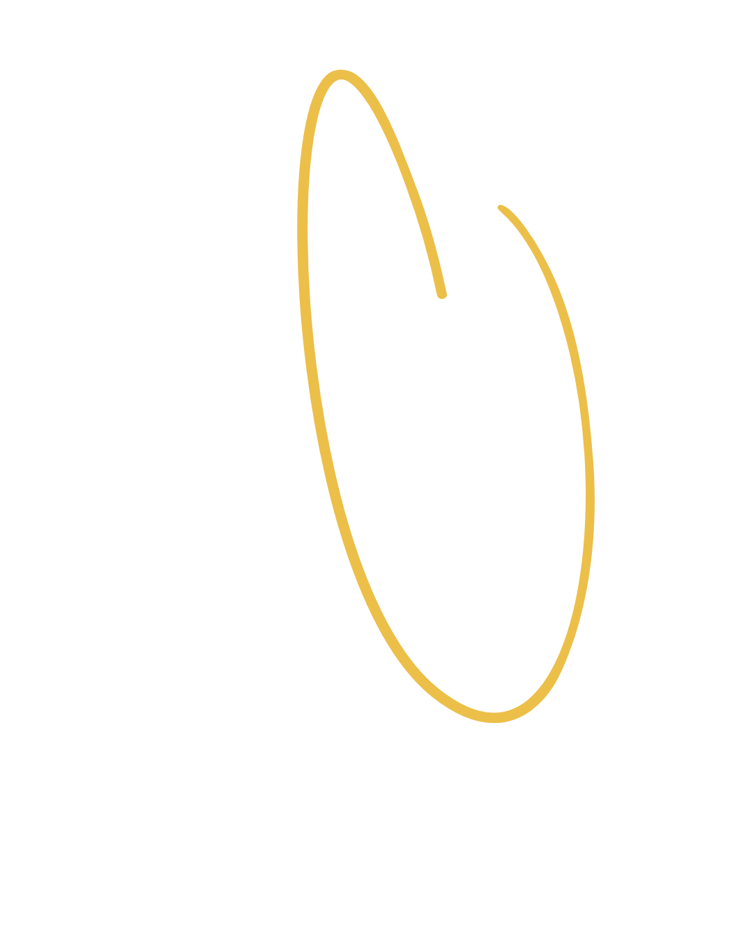 Black t-shirt with yellow holographic logo of a stylized eye or infinity symbol