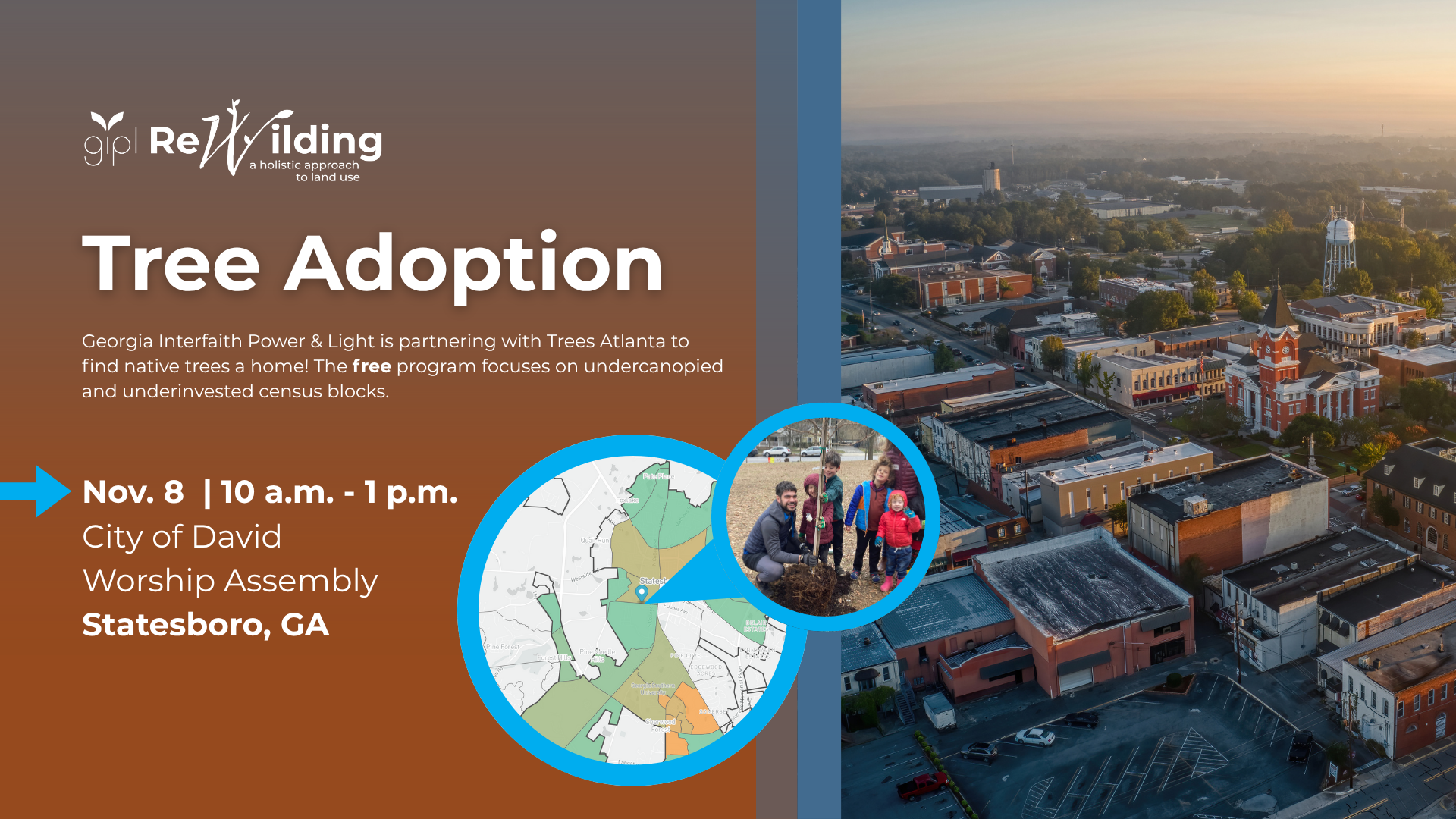 Tree Adoption in Statesboro 