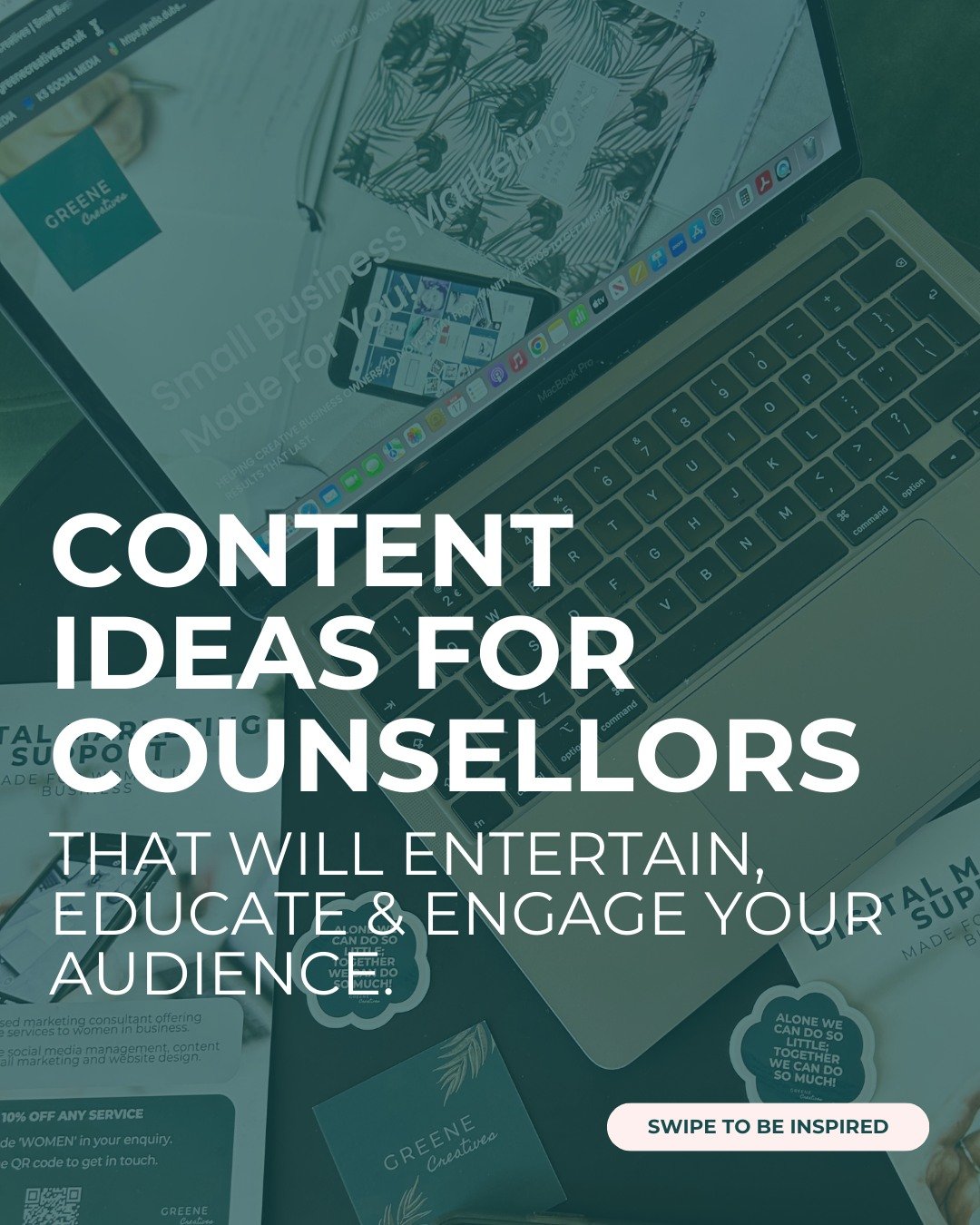 🔊 PSA: All Counsellors&hellip;

Swipe to see ideas on for content on how you can educate, entertain and engage with your audience.

When we were planning what type of examples to add into our new workshop &ldquo;How to create a content strategy&rdqu