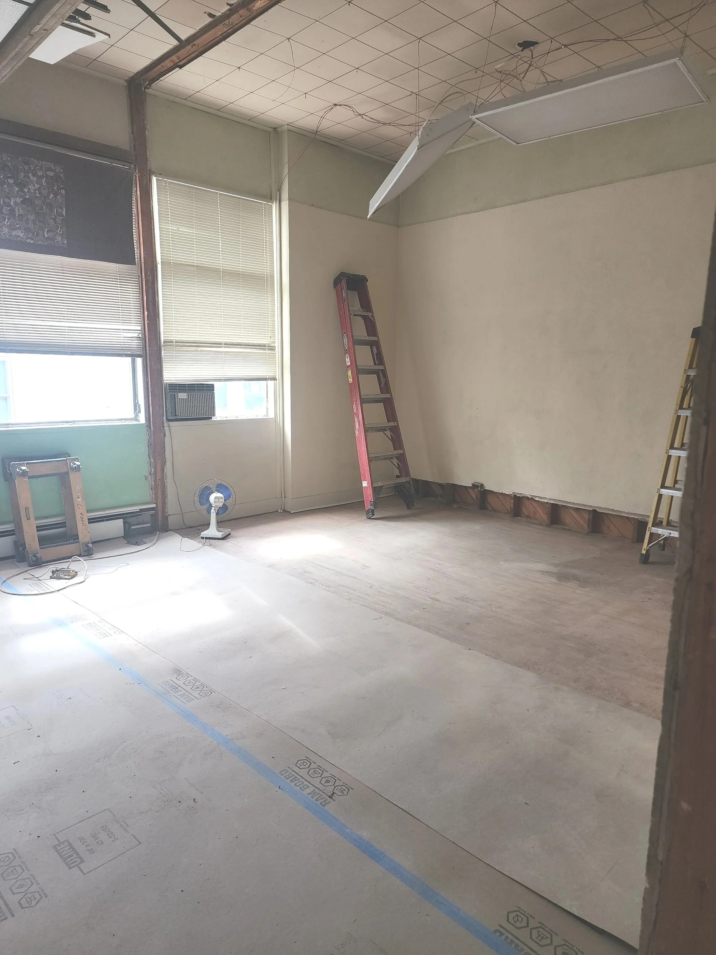 Wall Removed Between All Saints' Room & Nursery