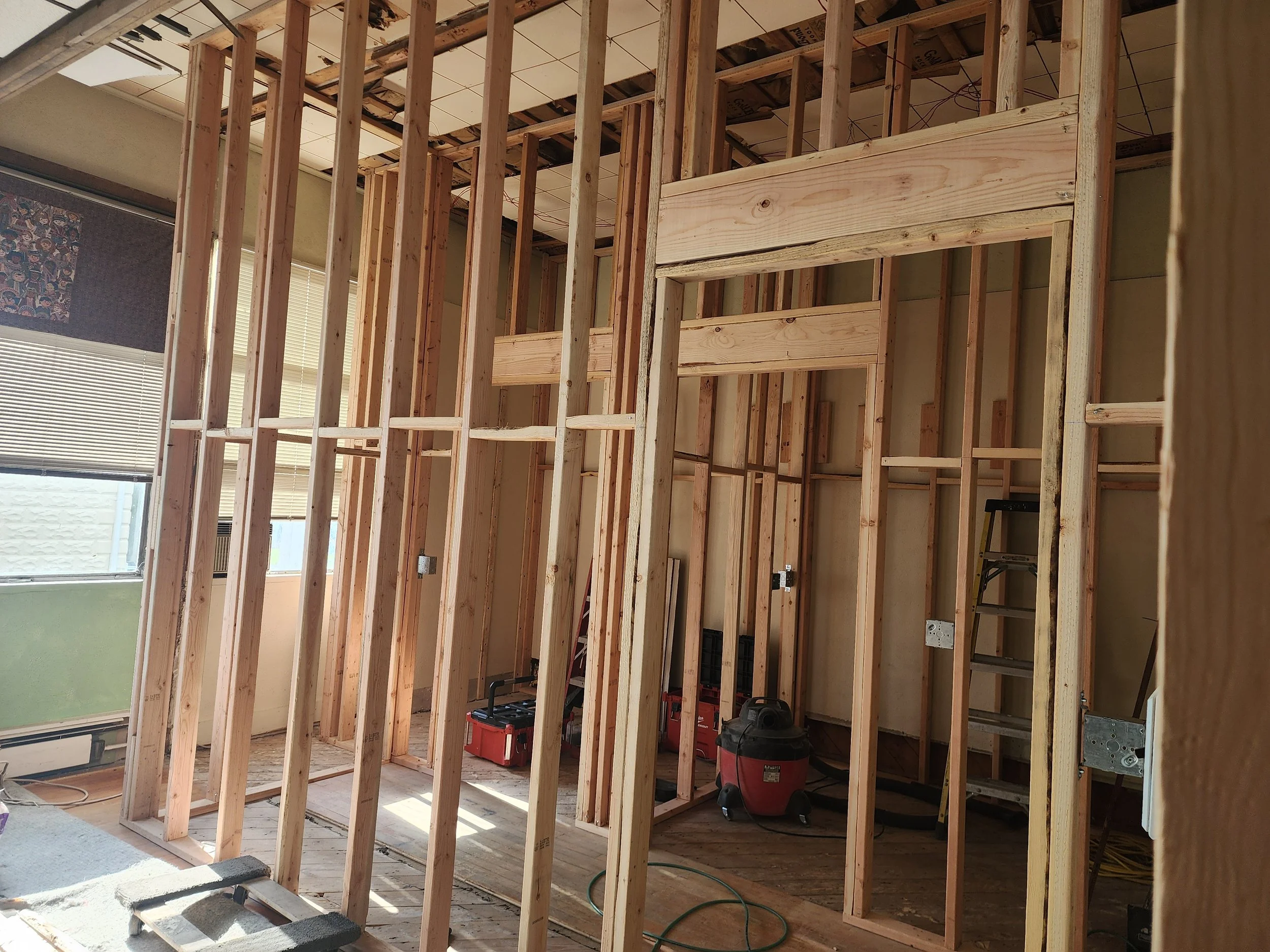 New Bathroom Frame