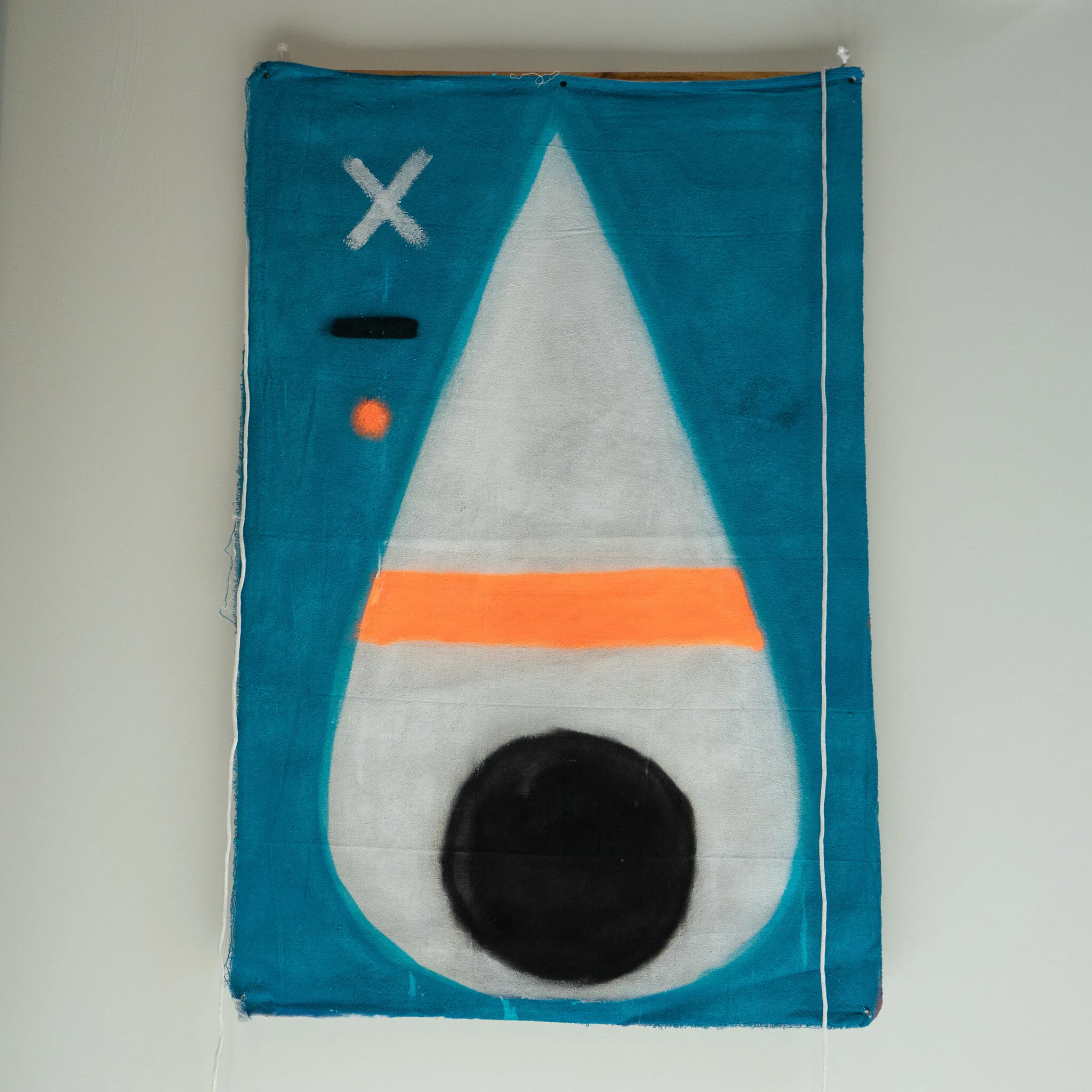 3' x 5' - blue drop