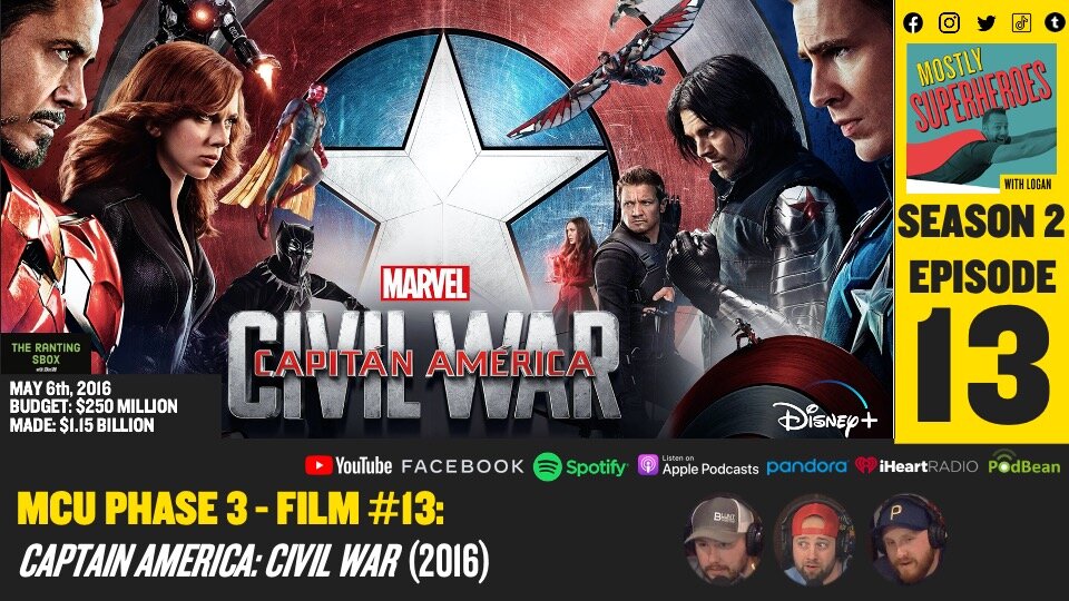 Diez años Espacioso Violín Captain America: Civil War — MOSTLY SUPERHEROES