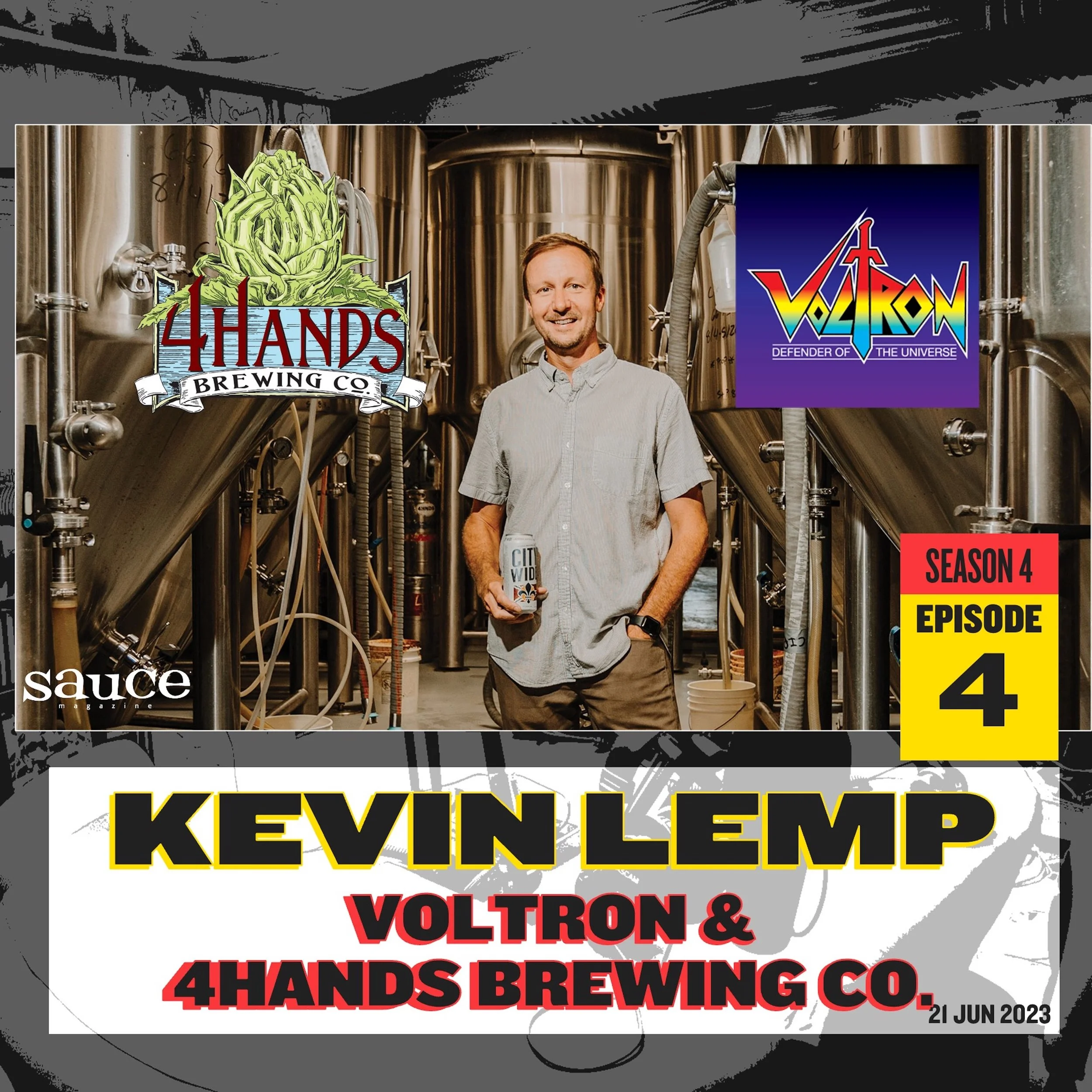 Voltron & 4 Hands Brewing Co. Beer Collaboration S4E4