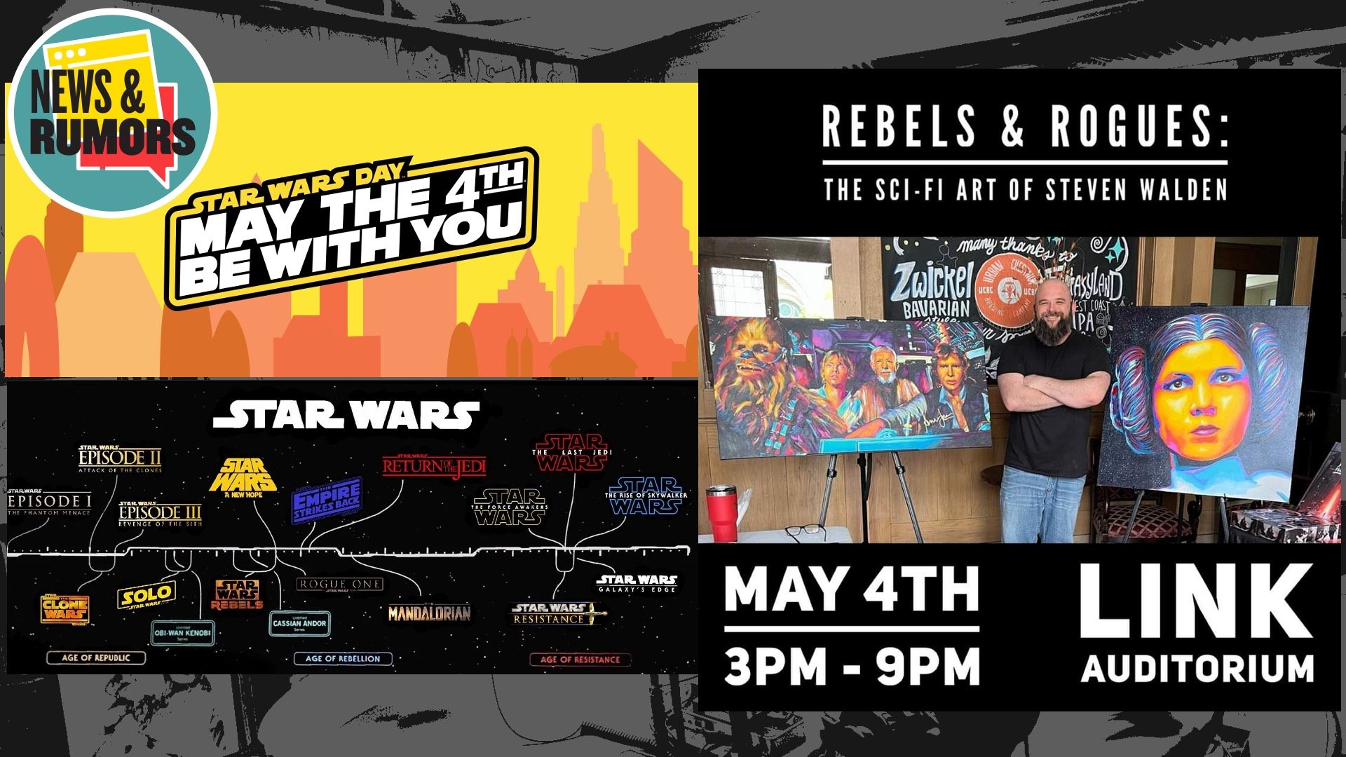 Steven Walden: Rebels and Rogues May the 4th