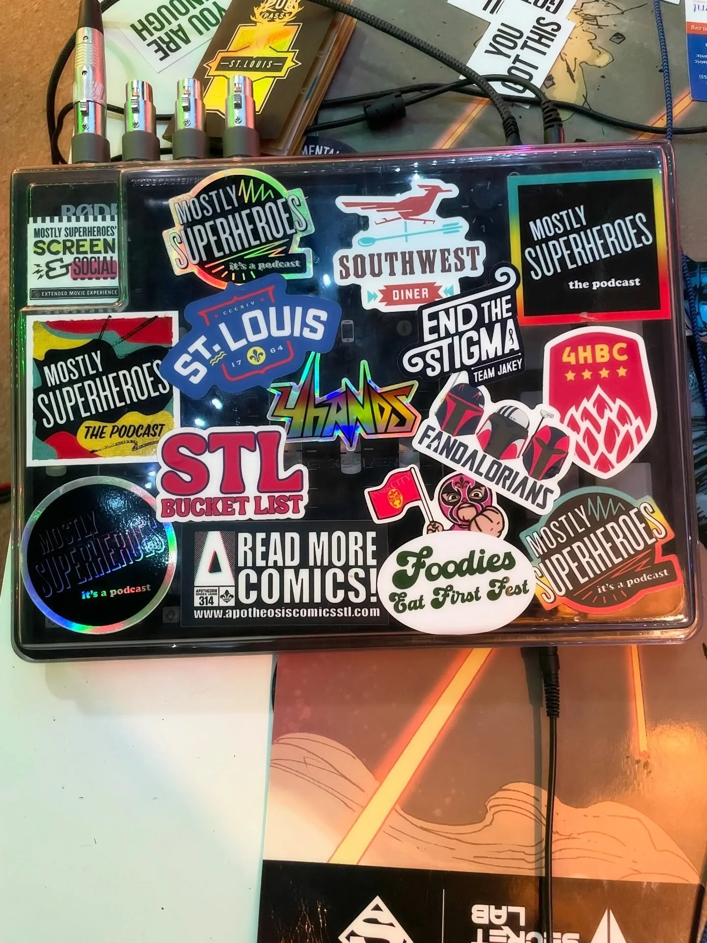 Where do you stick your #stickers?