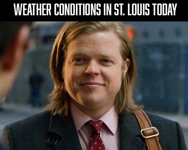 Careful out there today. Foggy conditions in the area could create Daredevil level blindness. 🌫️