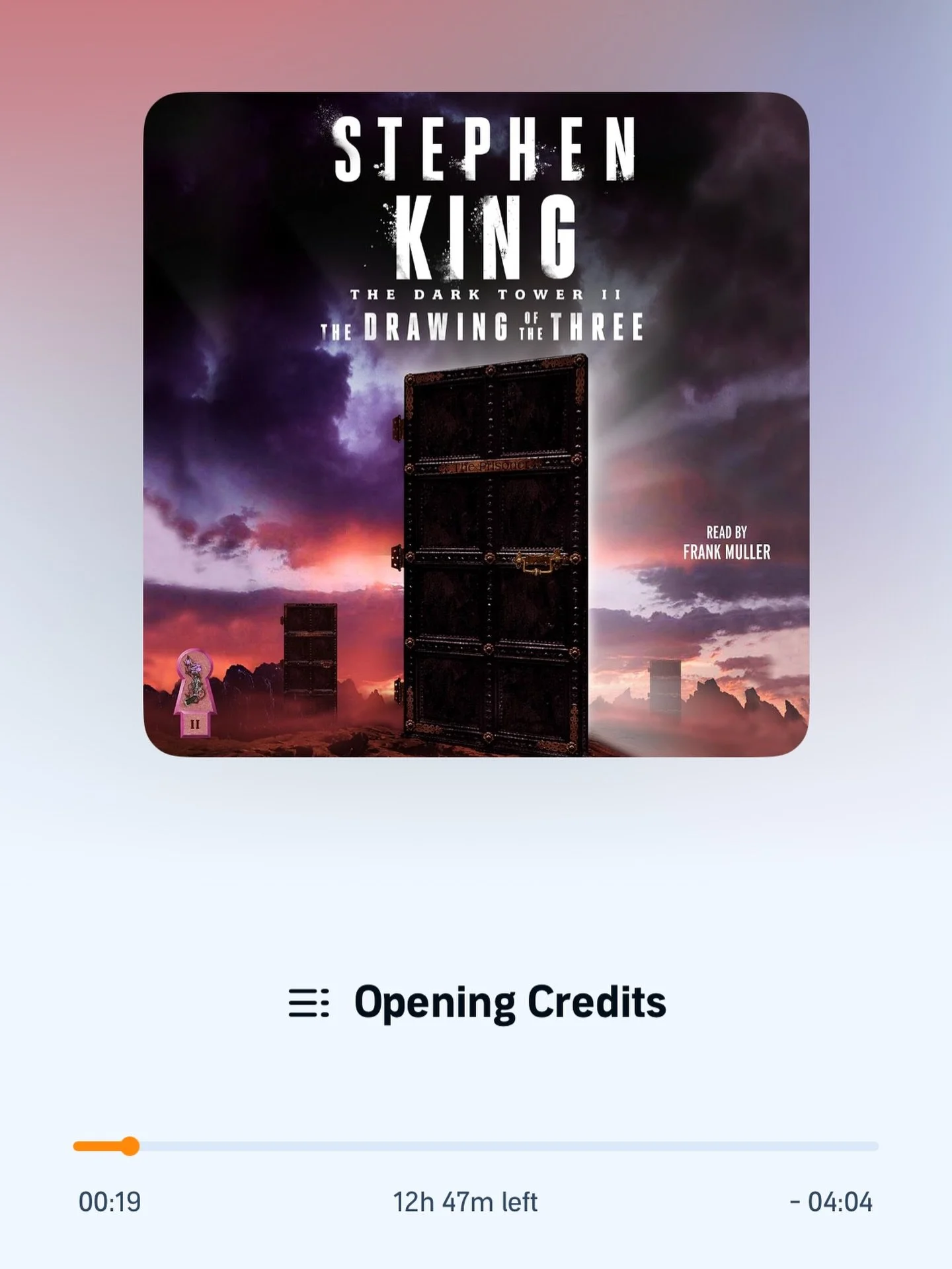 Heading back in to find #THEDARKTOWER 

Listening on @audible. Get a Free Audible credit at mostlysuperheroes.com/deals #audible 

#read #mostlysuperheroes #stephenking
