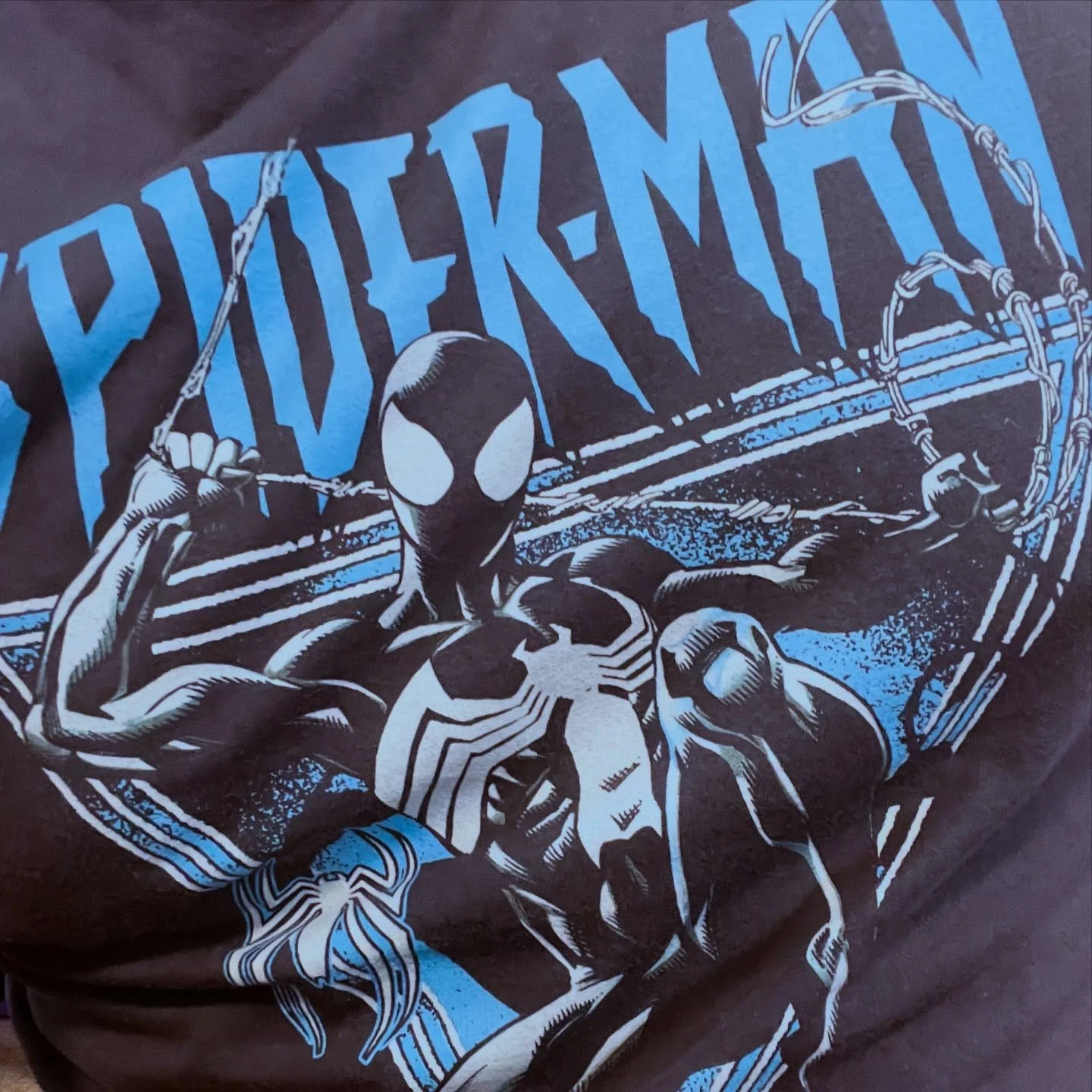 Just wanted to wear this shirt today. No reason in particular 🕷️ 🕸️