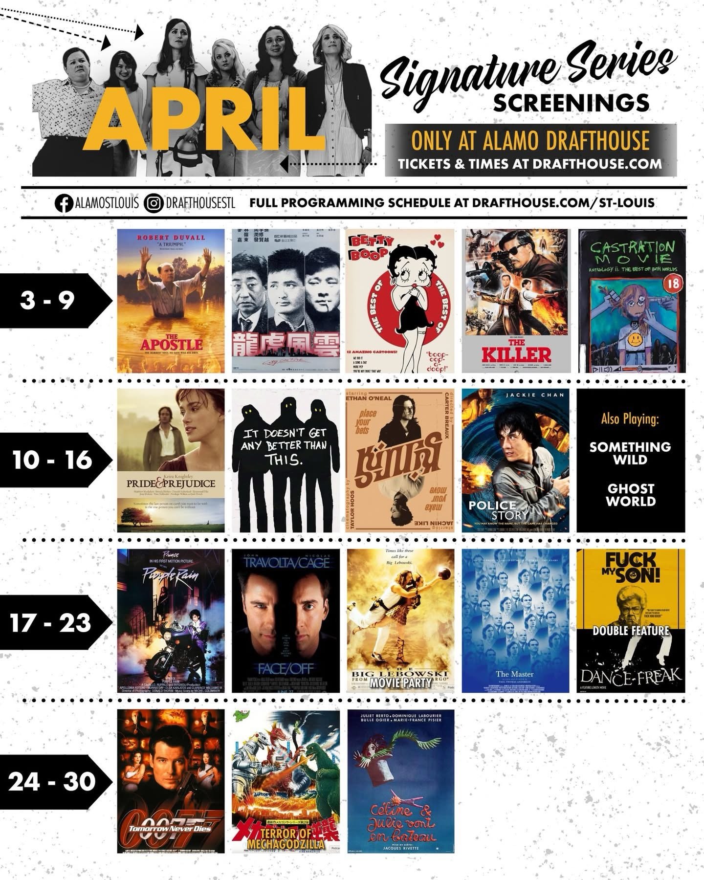 YES! Another awesome lineup. Hear all about it on our exclusive preview episode with Alamo Drafthouse St. Louis!