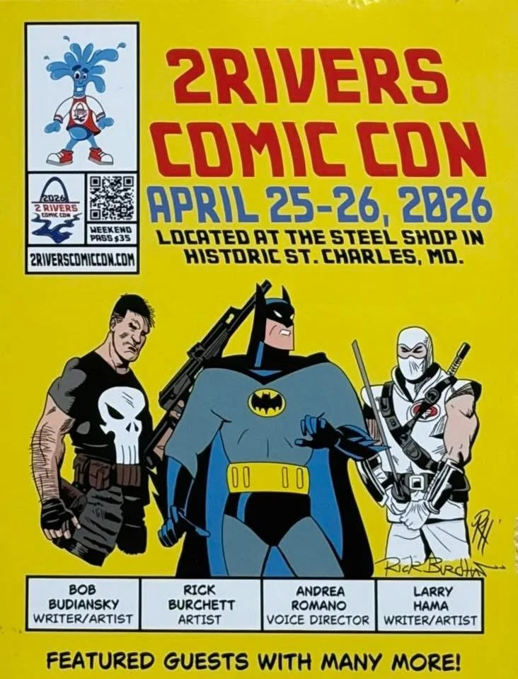 🔥 ST. LOUIS &mdash; THIS IS YOUR COMIC CON🔥

The countdown is ON for @2riverscomiccon &mdash; April 25&ndash;26 at @steelshopathleticsevents &mdash; and it&rsquo;s stacked wall-to-wall with legends, creators, panels, cosplay, and the BEST of the ST