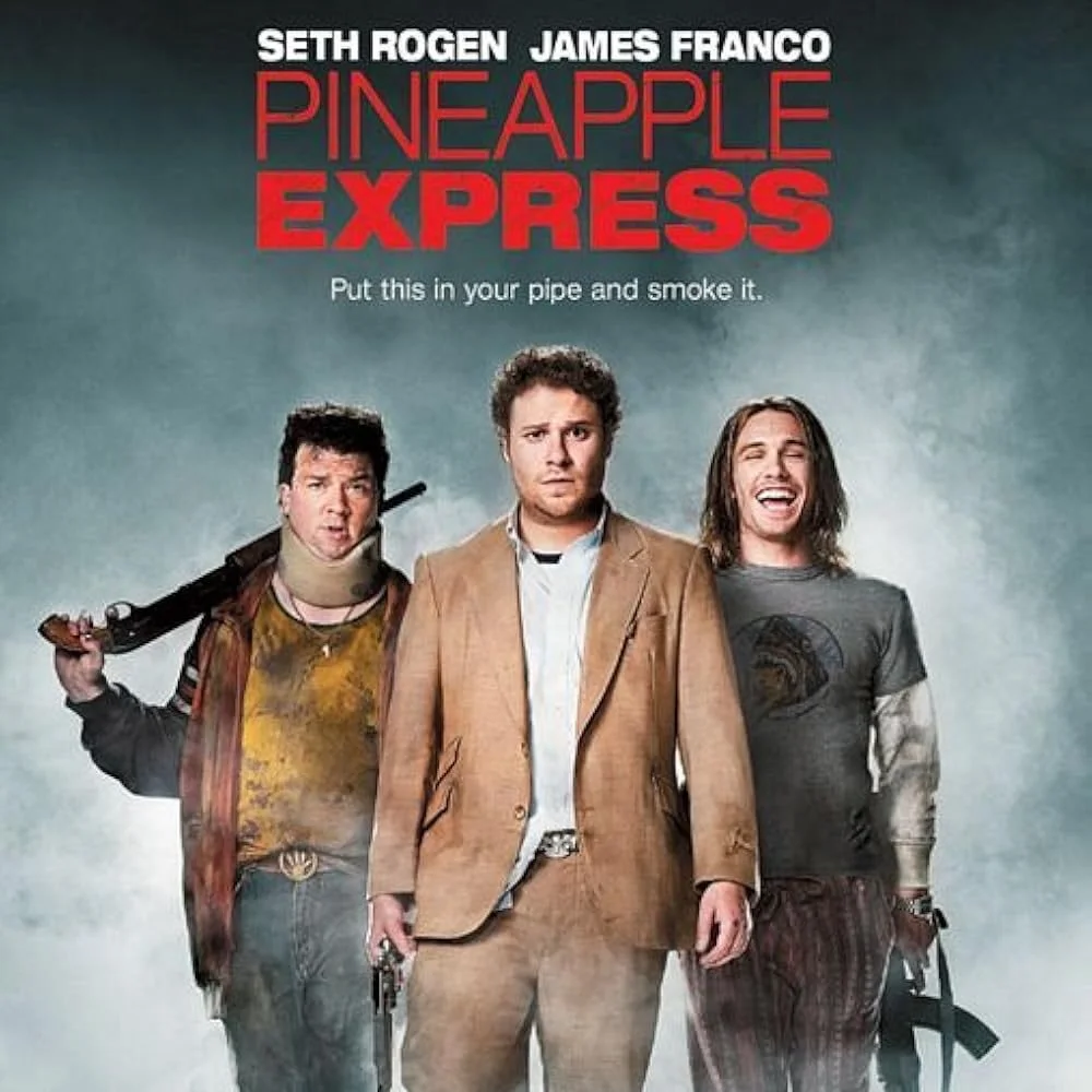 Happy 4/20 from Mostly Superheroes 🌿🔥

Today we&rsquo;re celebrating one of the all-time great weed movies: Pineapple Express (2008) &mdash; the film that took stoner comedy and strapped it to a full-on action movie.

A few fun facts to spark up yo