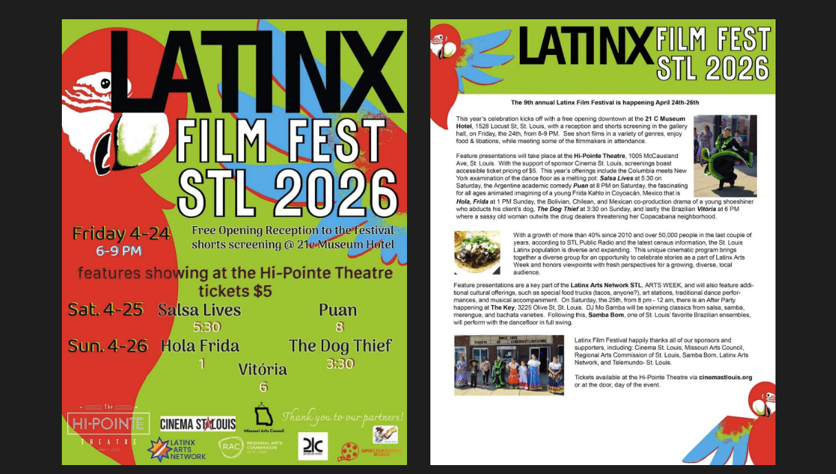 LATINX FILM FEST STL 2026